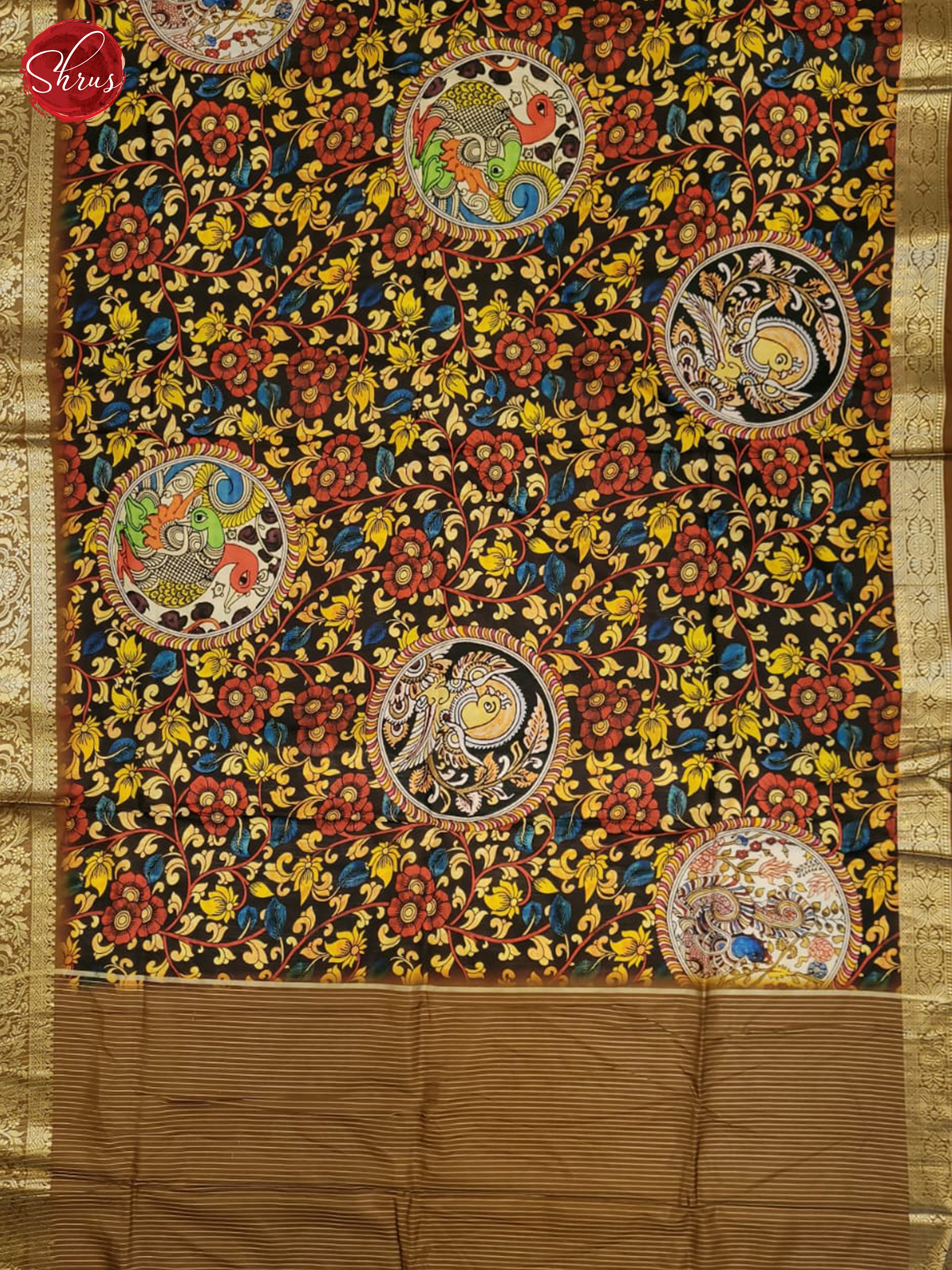 BDS25065 - Semi crepe Saree - Shop on ShrusEternity.com