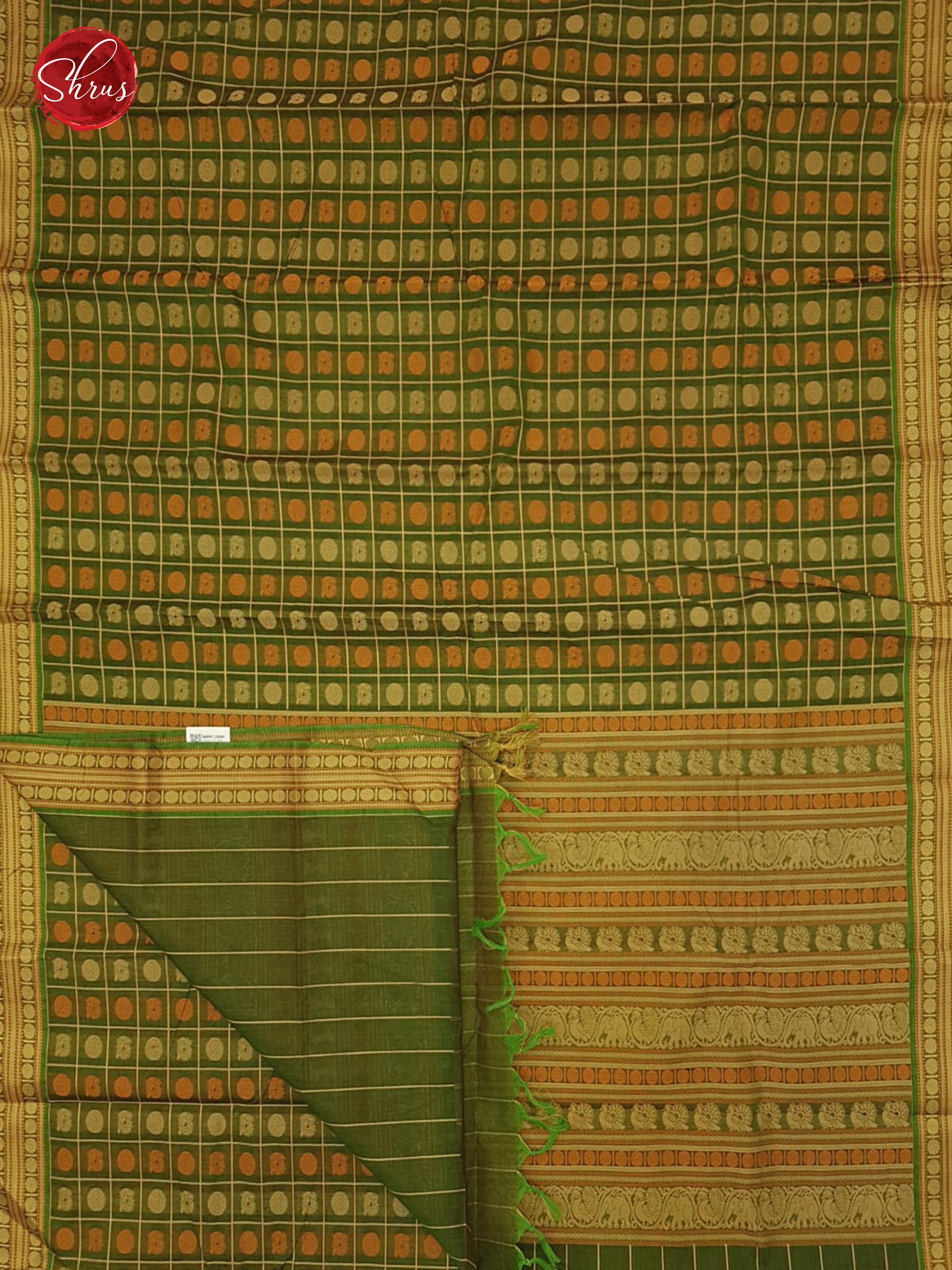 BDS29086 - Kanchi Cotton Saree - Shop on ShrusEternity.com