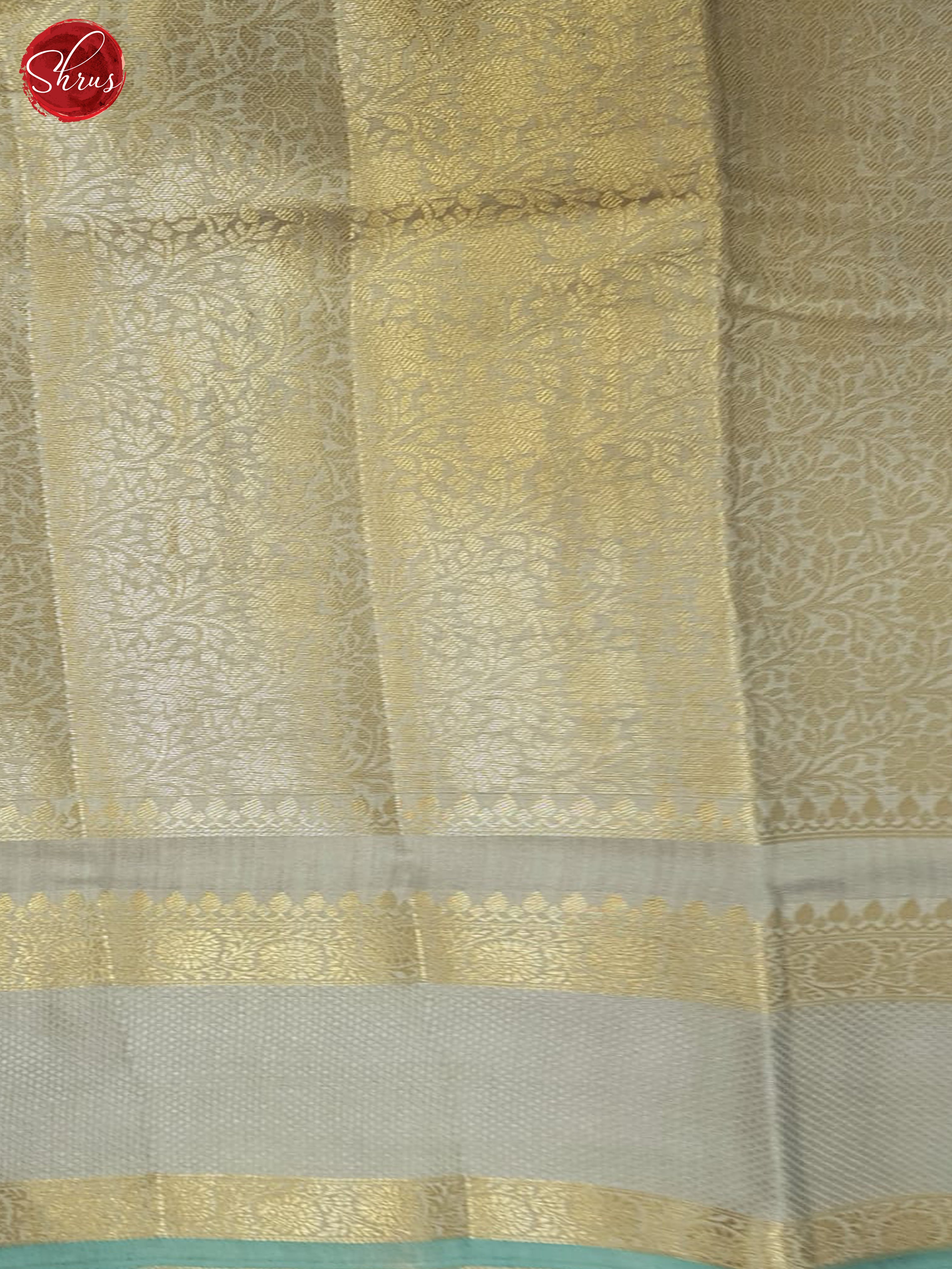 Grey And Blue- Tussar Saree - Shop on ShrusEternity.com