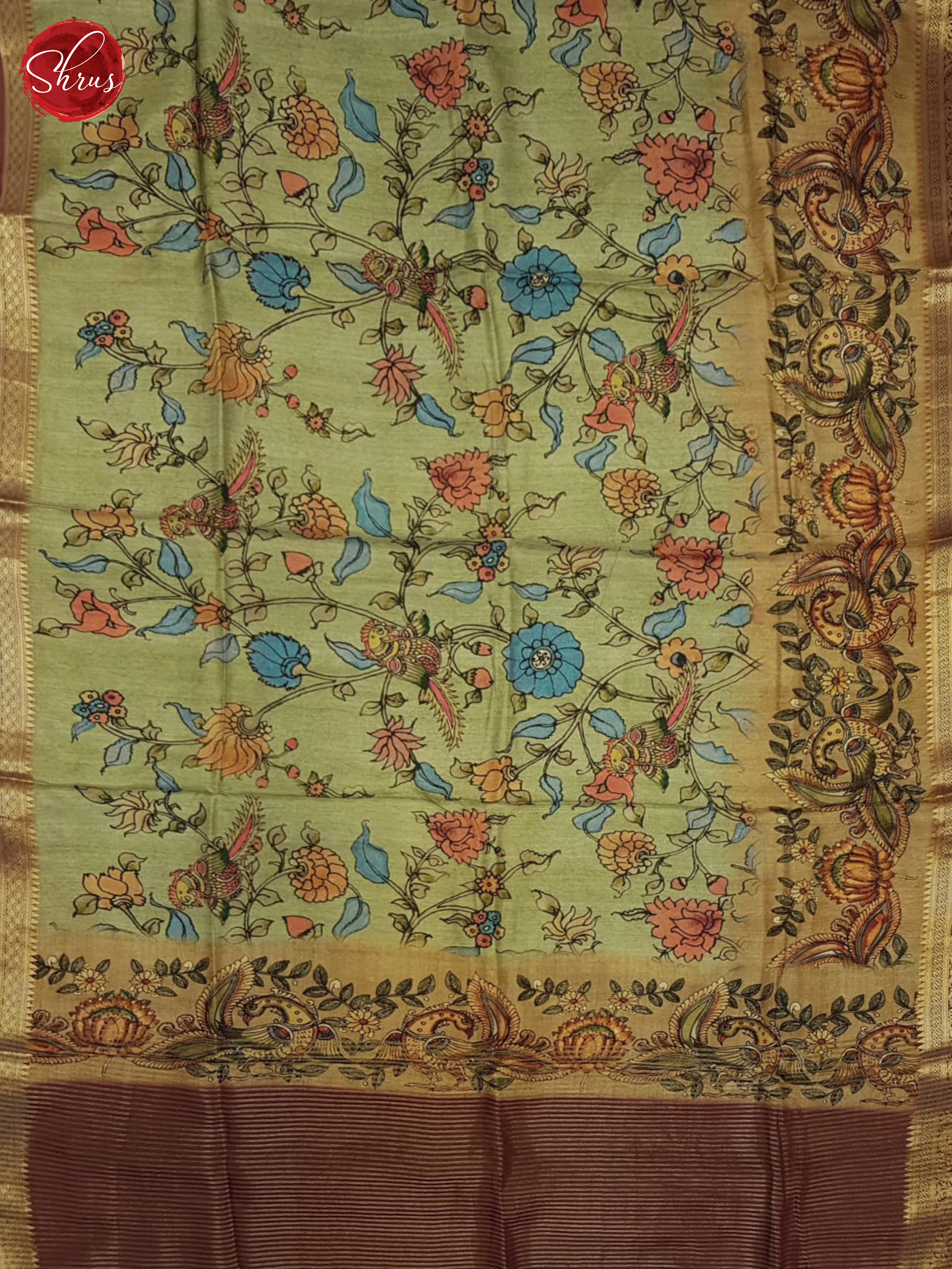 BES11125 - Semi Crepe Saree - Shop on ShrusEternity.com