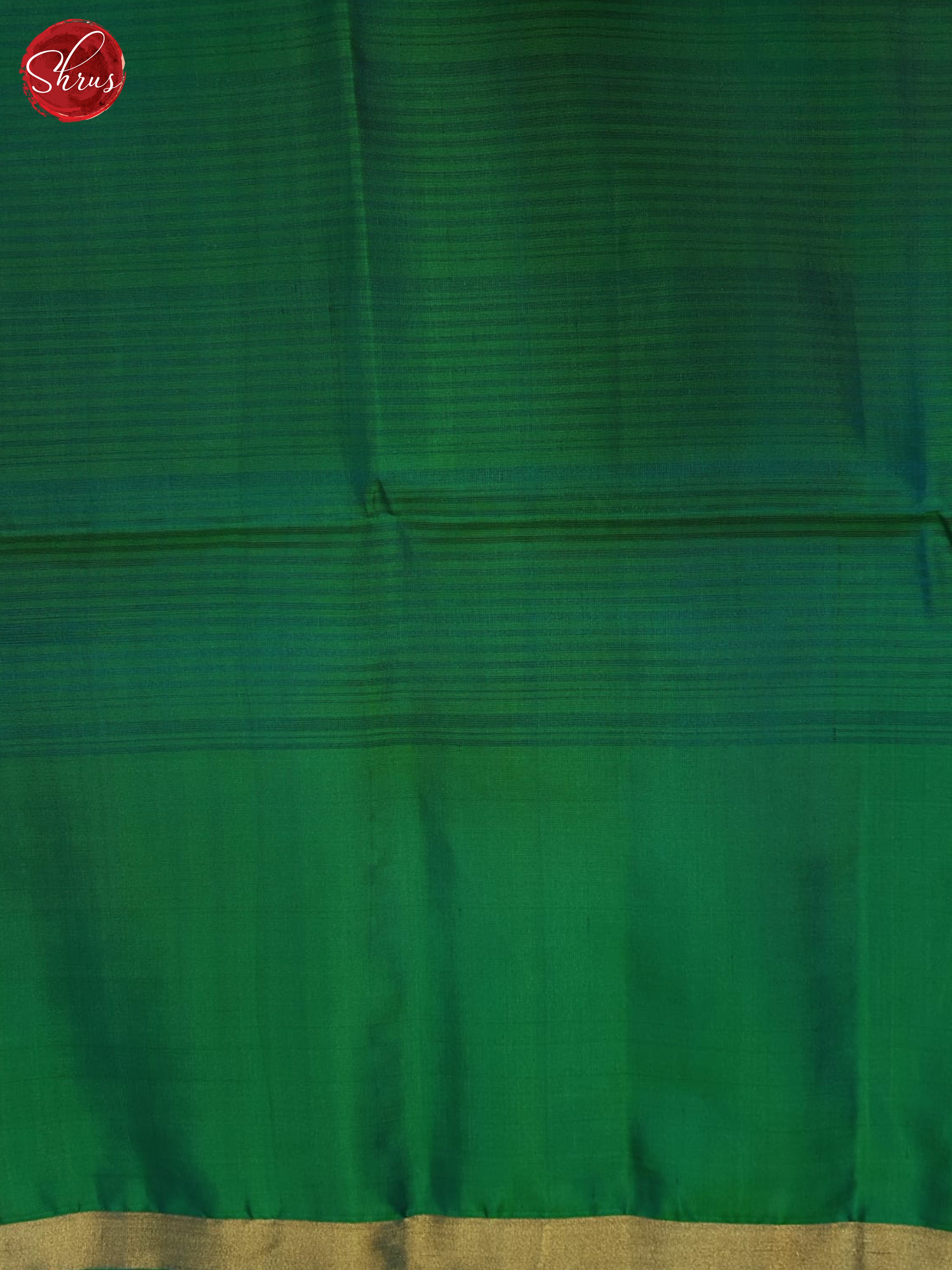 Rani Pink & Green- Soft Silk Saree-6