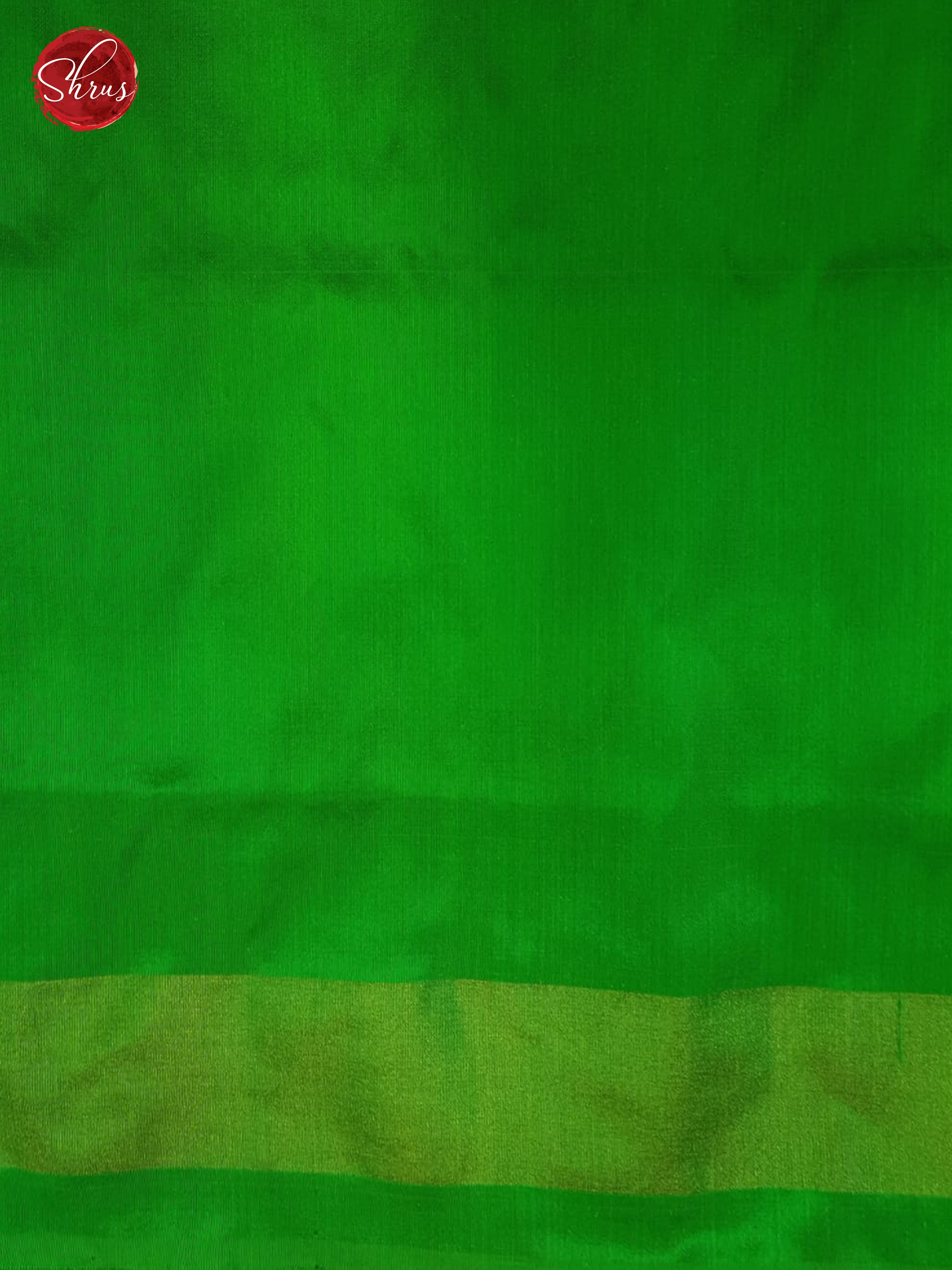 Purple & Green- Ikkat Silk Saree - Shop on ShrusEternity.com