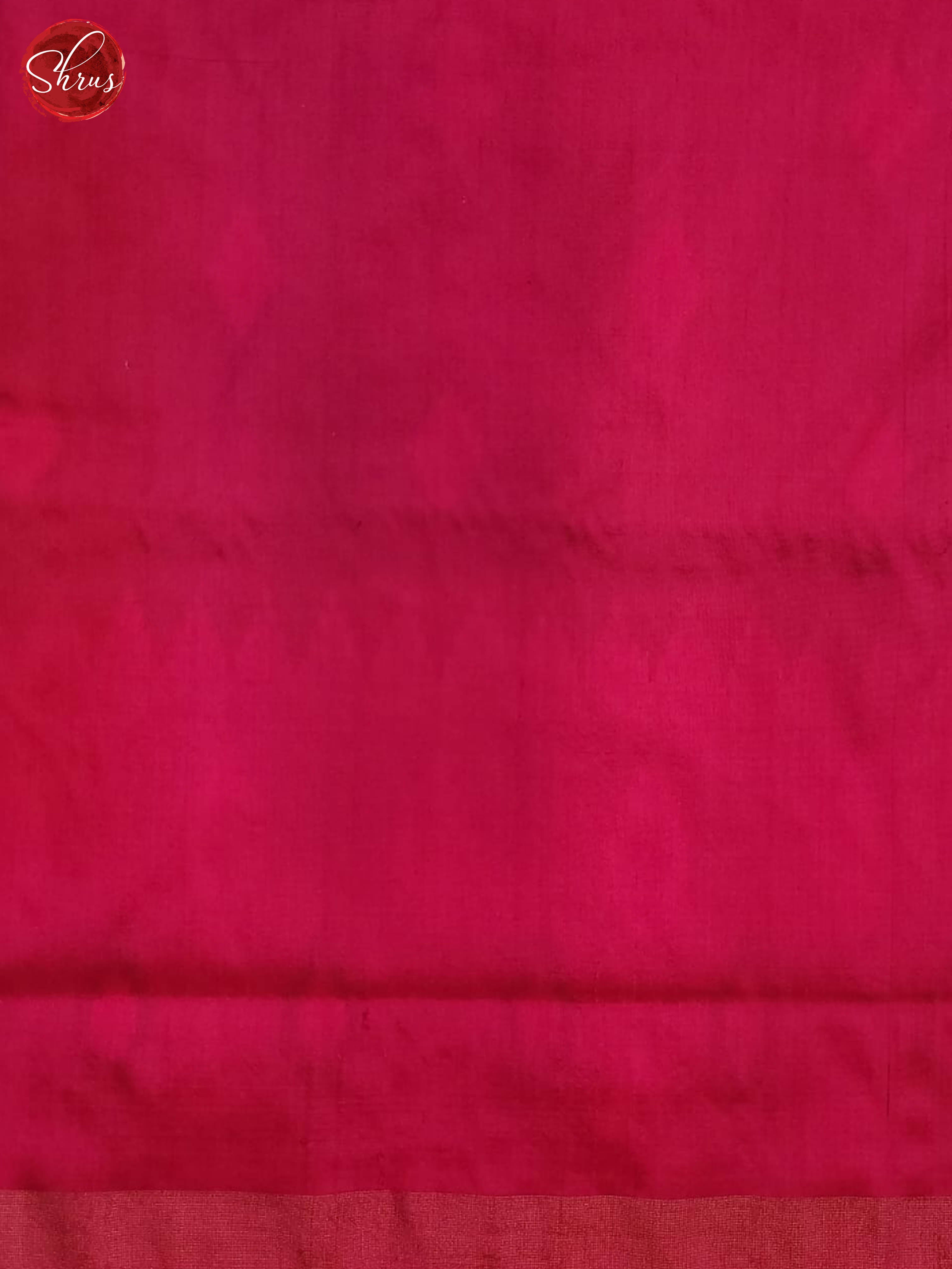 Green and pink- ikkat Silk Saree - Shop on ShrusEternity.com