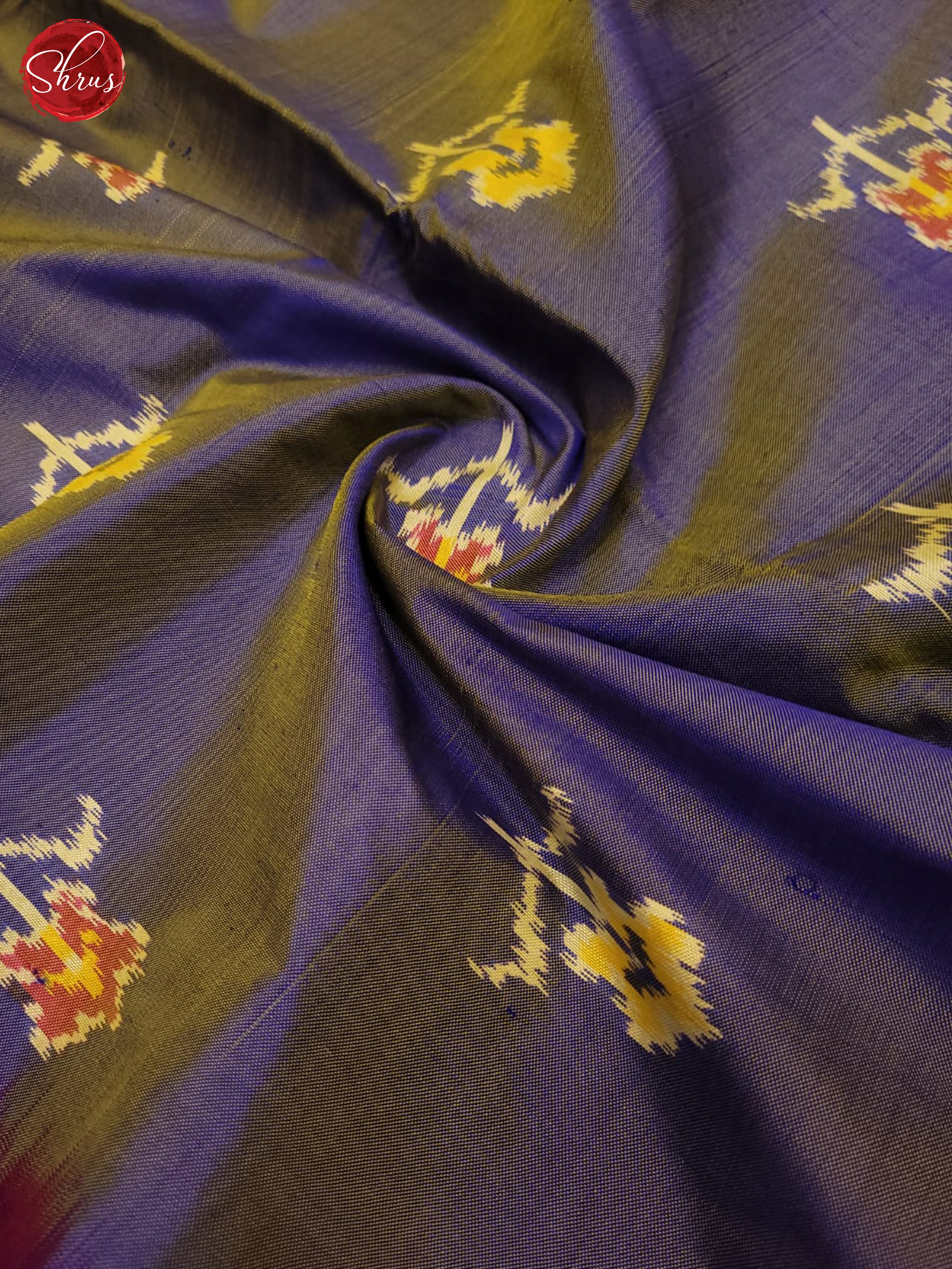 mild lavender and pink- Ikkat Silk Saree - Shop on ShrusEternity.com