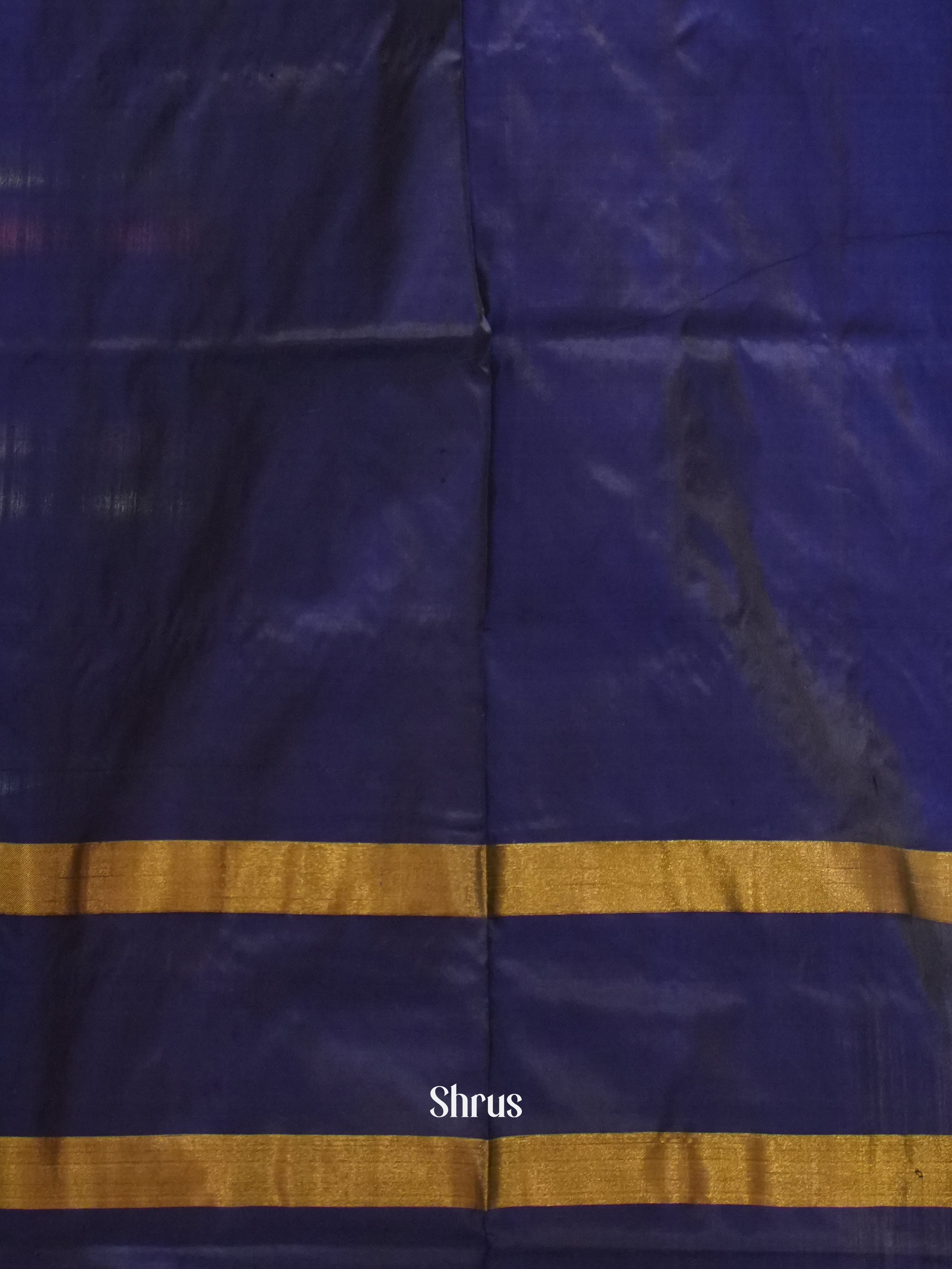 Teal & Blue - Ikkat Silk Saree - Shop on ShrusEternity.com