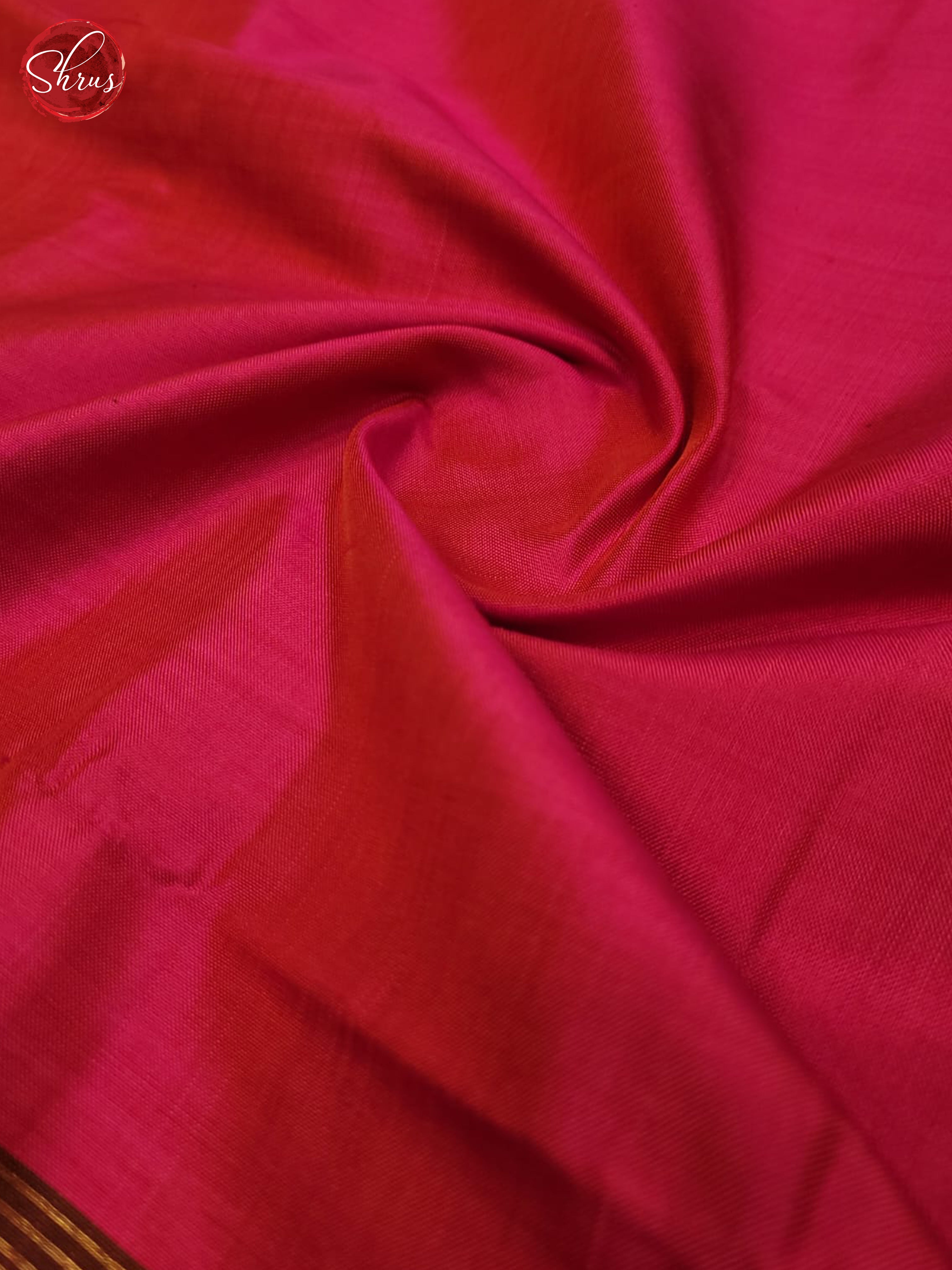 pink and blue- Ikkat Silk Saree - Shop on ShrusEternity.com
