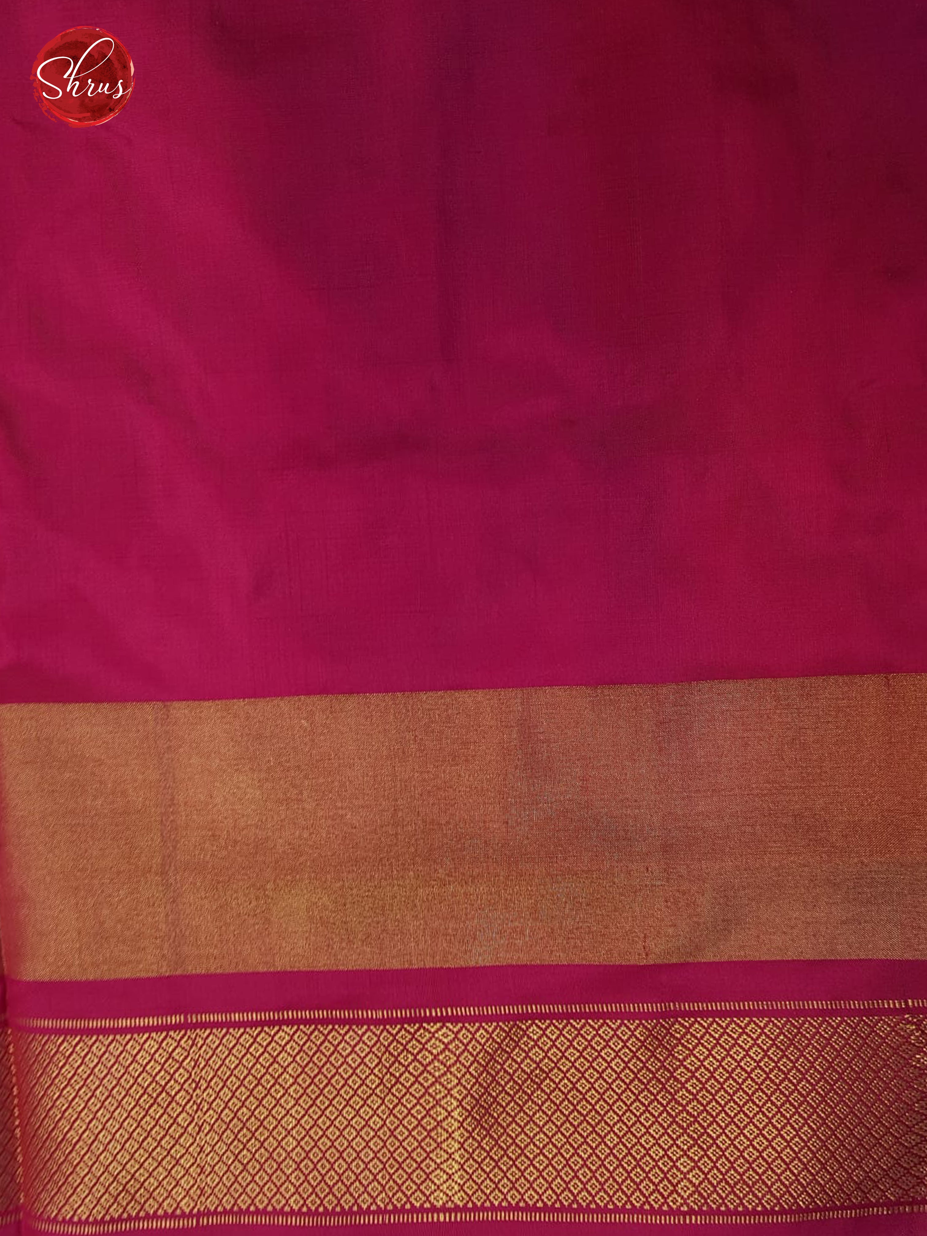 Pink(Single tone)- Ikkat Silk Saree - Shop on ShrusEternity.com