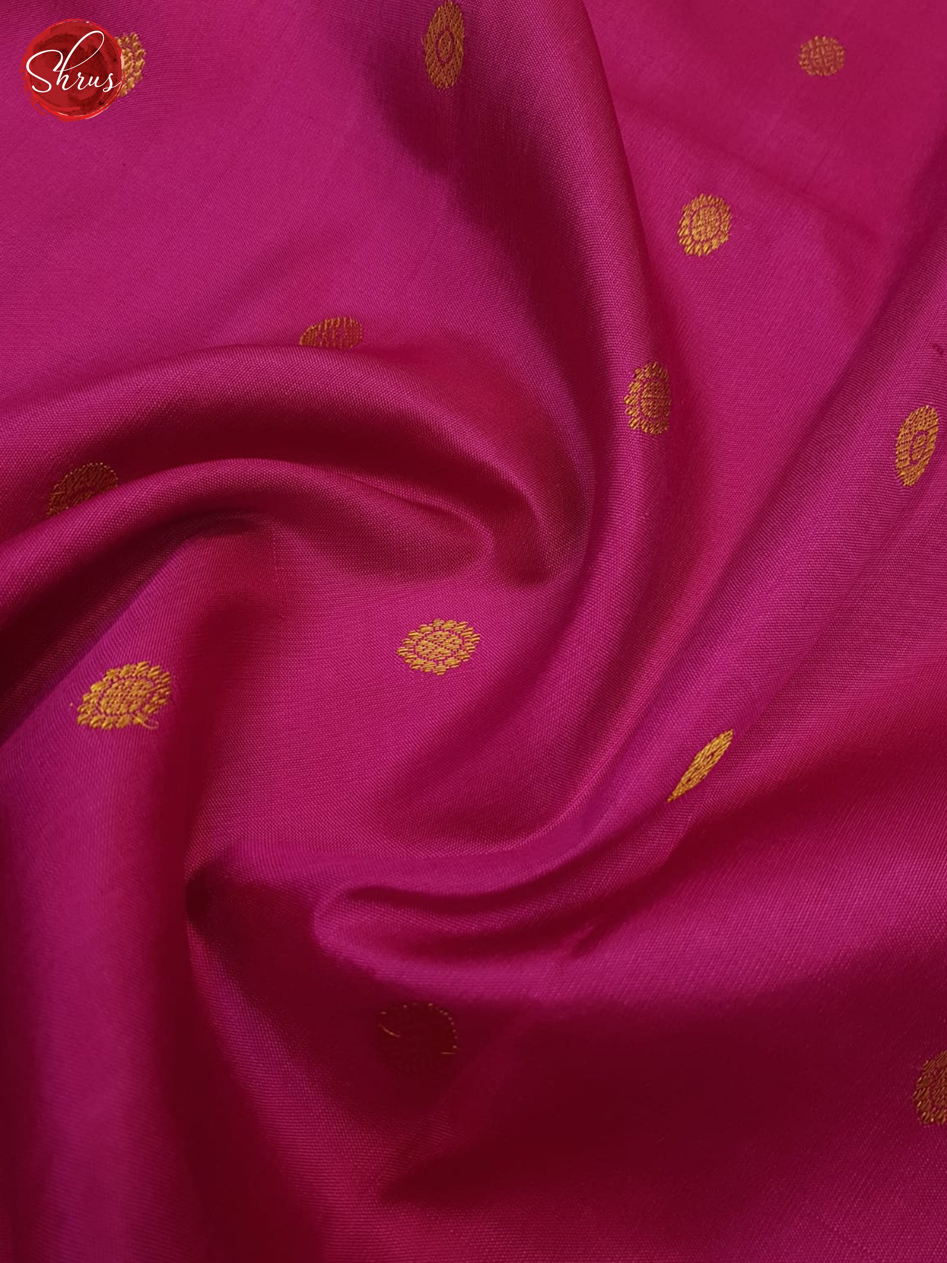 Pink And Yellow- Gadwal Silk - Shop on ShrusEternity.com