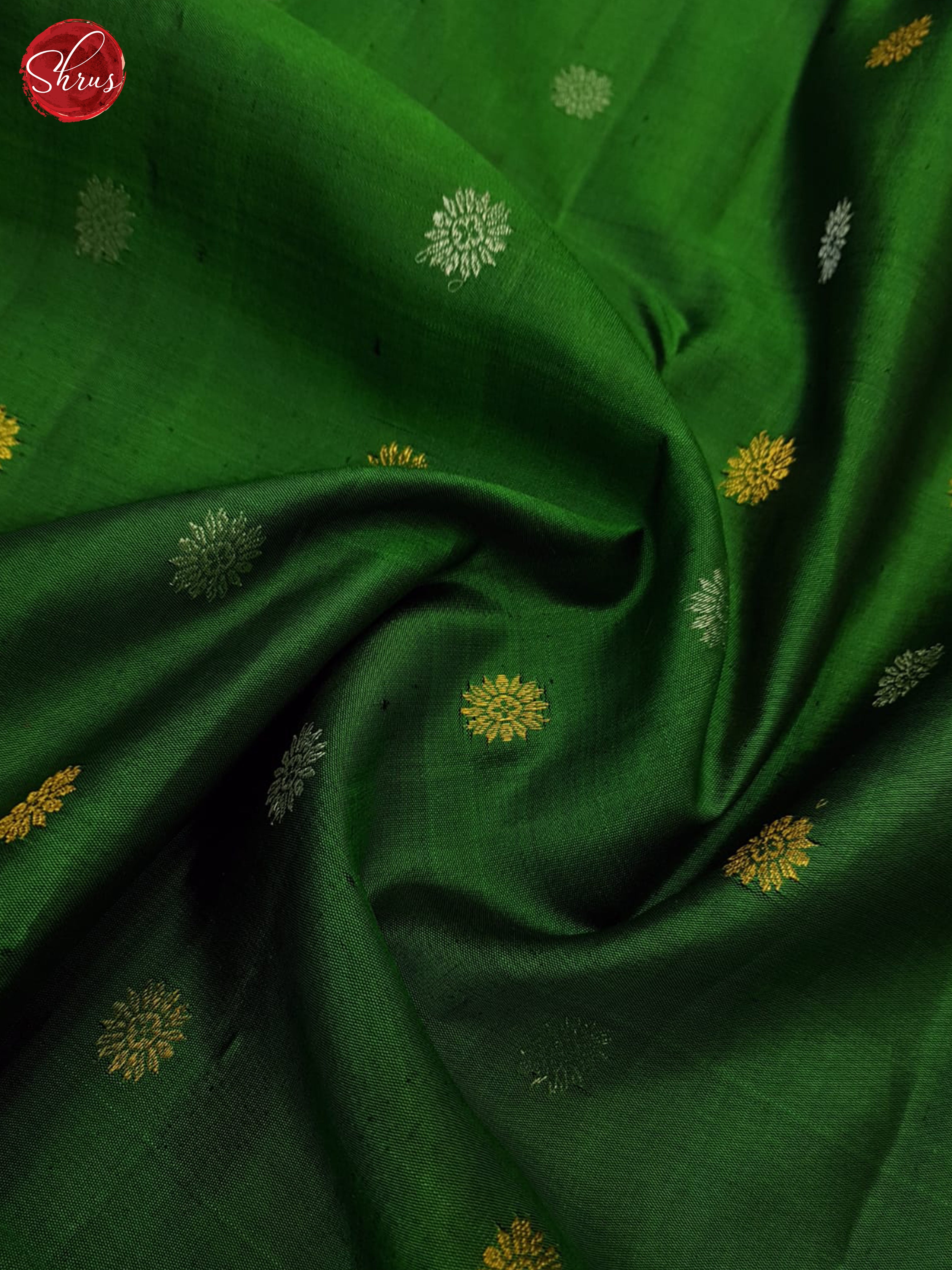 Green And Wine- Gadwal Silk - Shop on ShrusEternity.com
