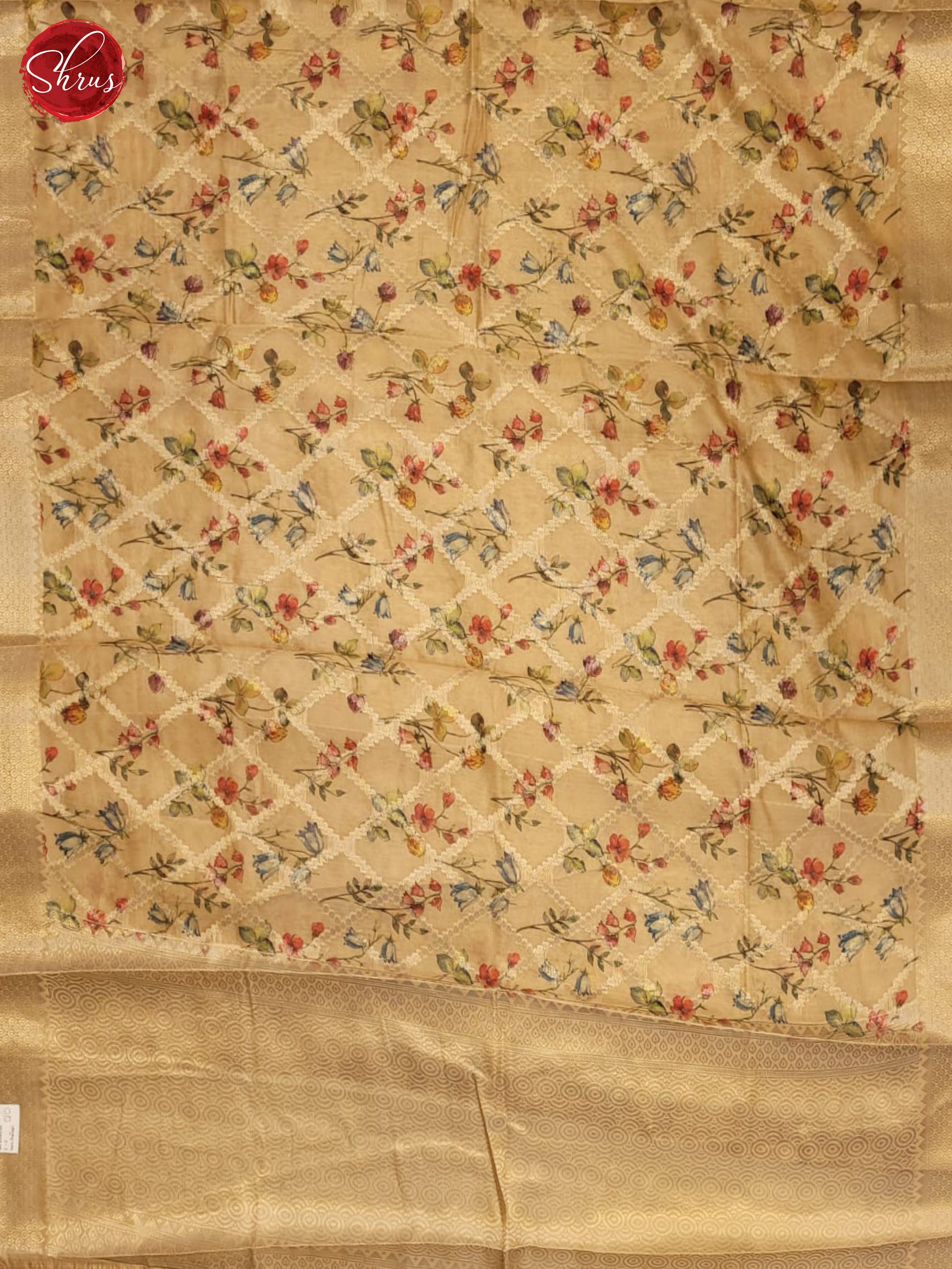 BES28056 - Semi Chanderi Saree - Shop on ShrusEternity.com