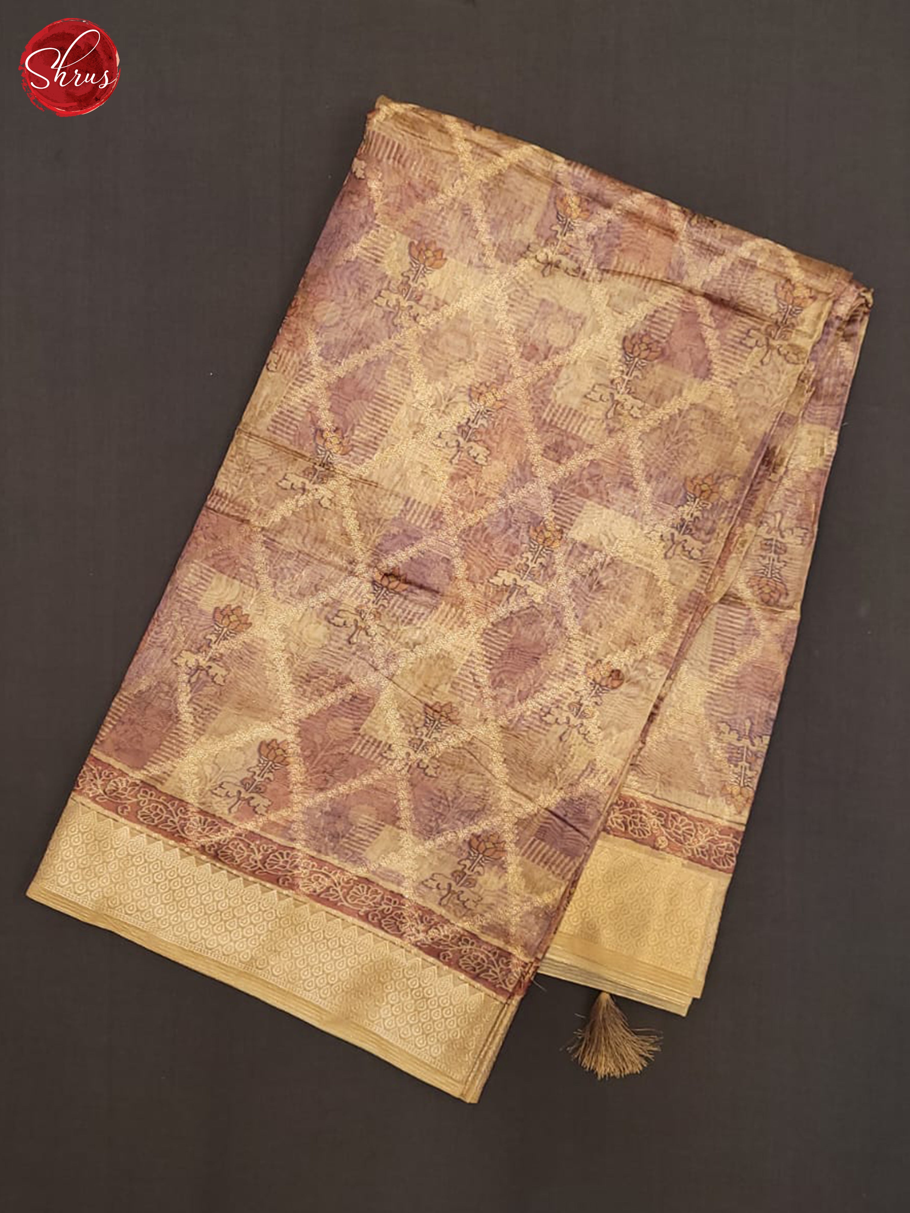 BES28058 - Semi Chanderi Saree - Shop on ShrusEternity.com