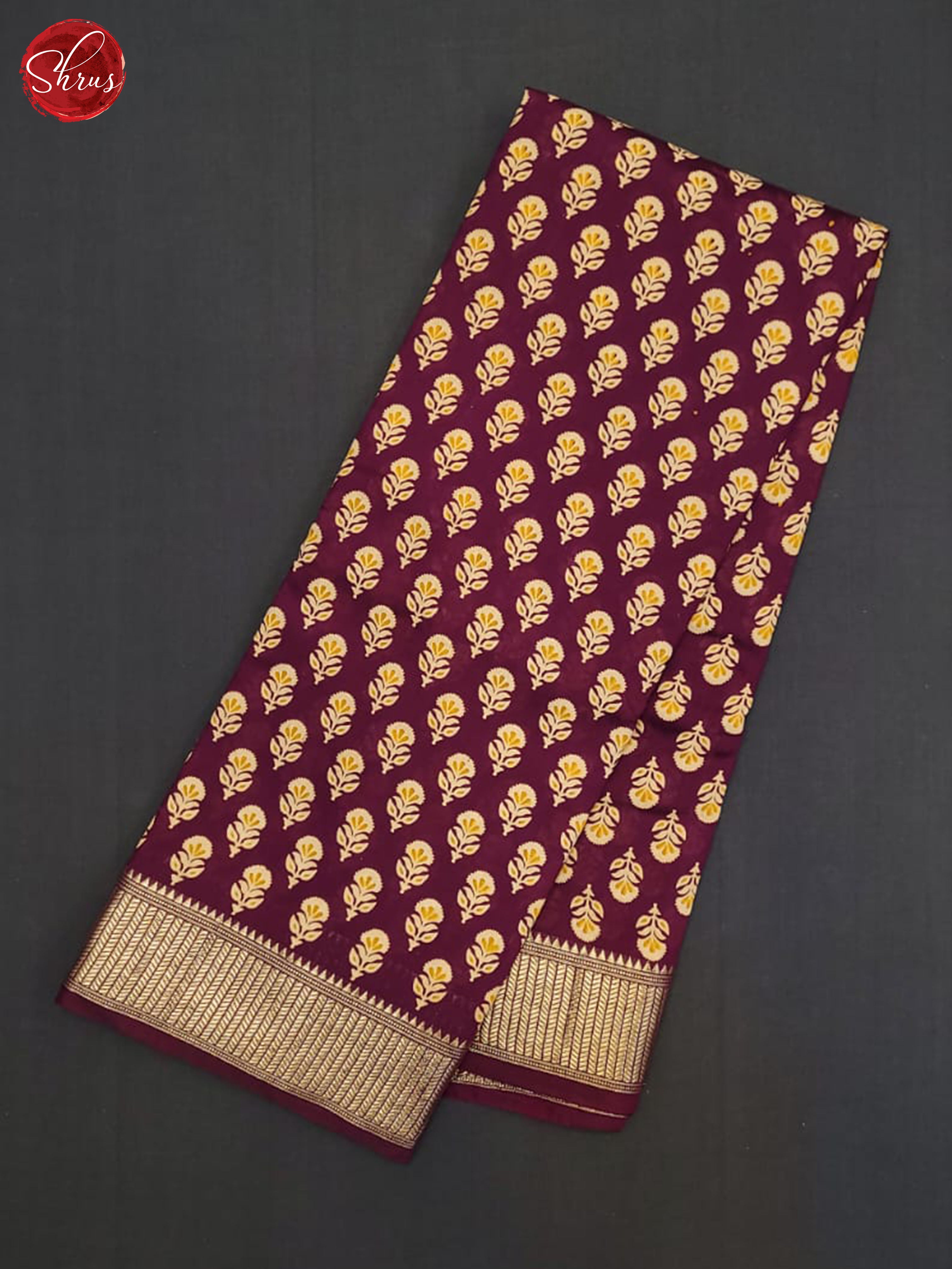 BES28177 - Semi Chanderi Saree - Shop on ShrusEternity.com