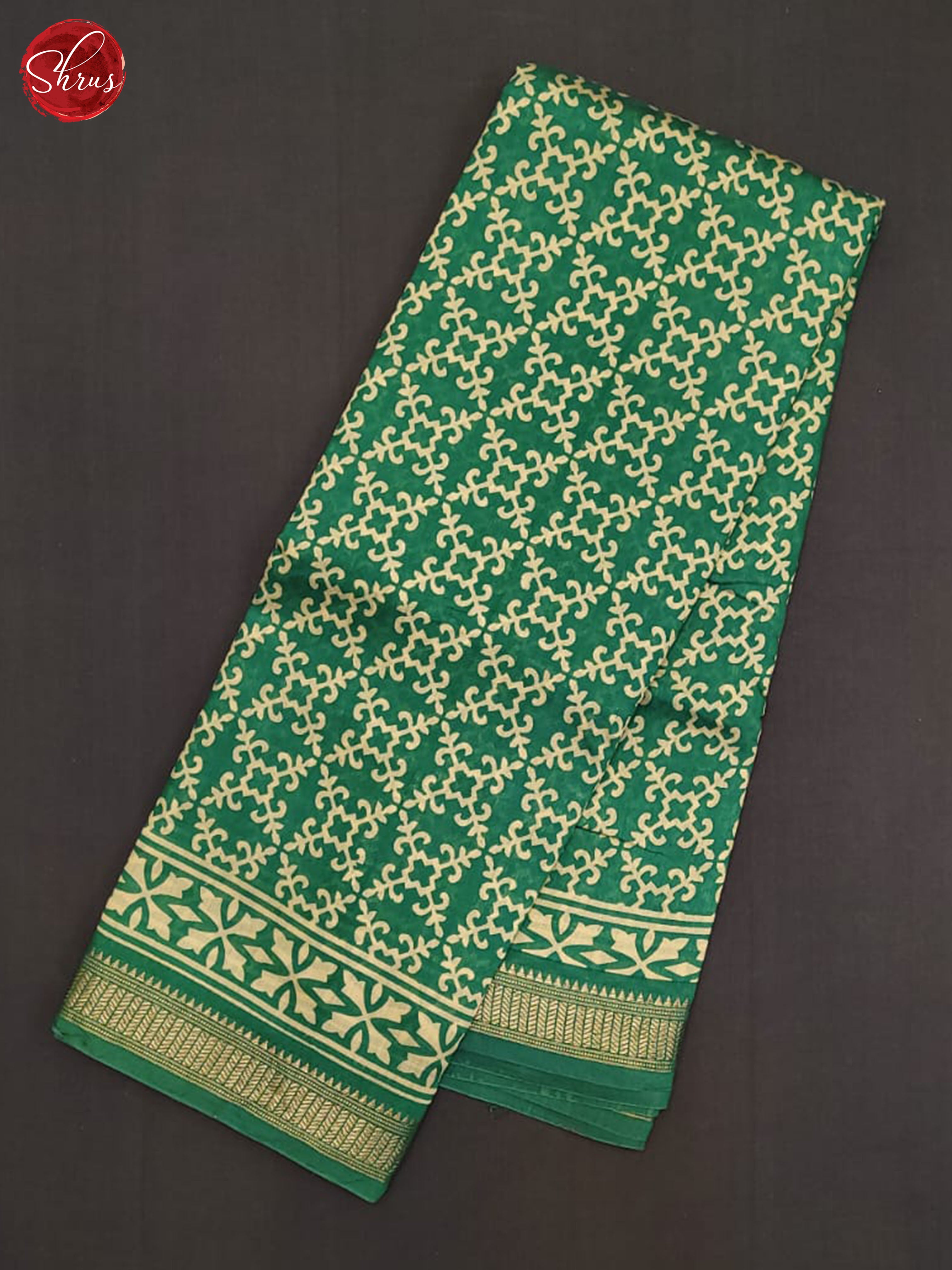 BES28242 - Semi Chanderi Saree - Shop on ShrusEternity.com