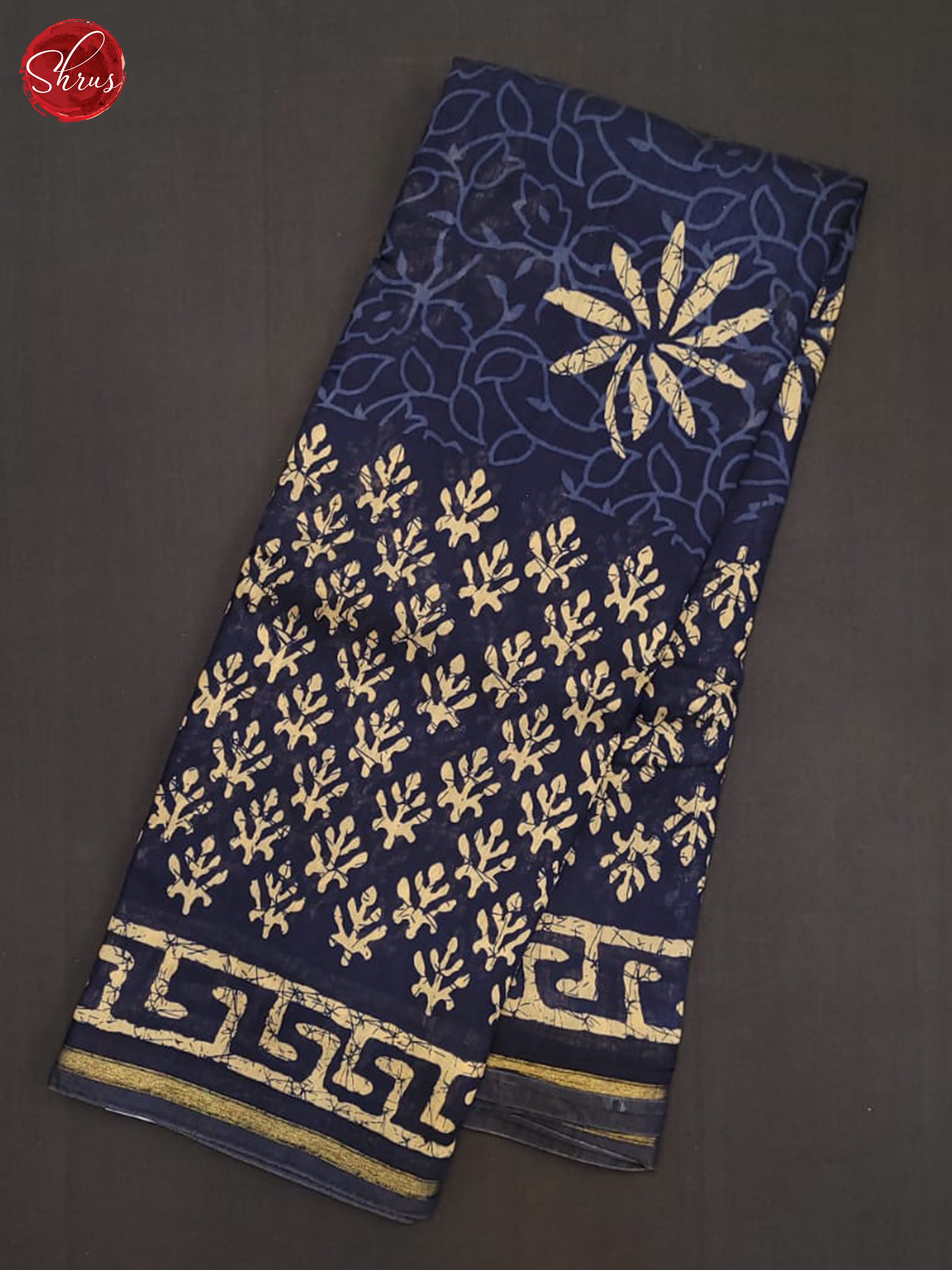 BES28250 - Semi Chanderi Saree - Shop on ShrusEternity.com