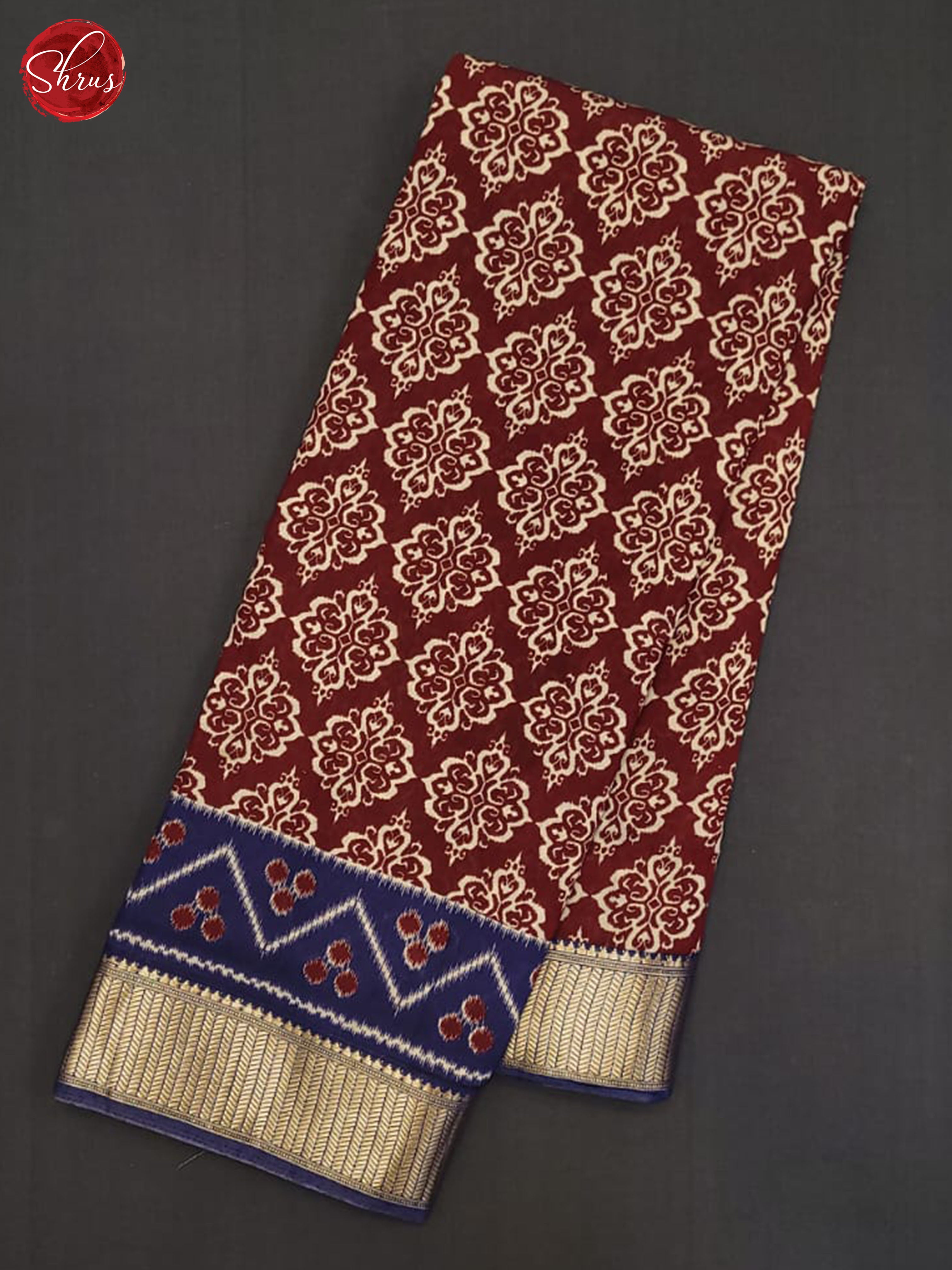 BES28252 - Semi Chanderi Saree - Shop on ShrusEternity.com