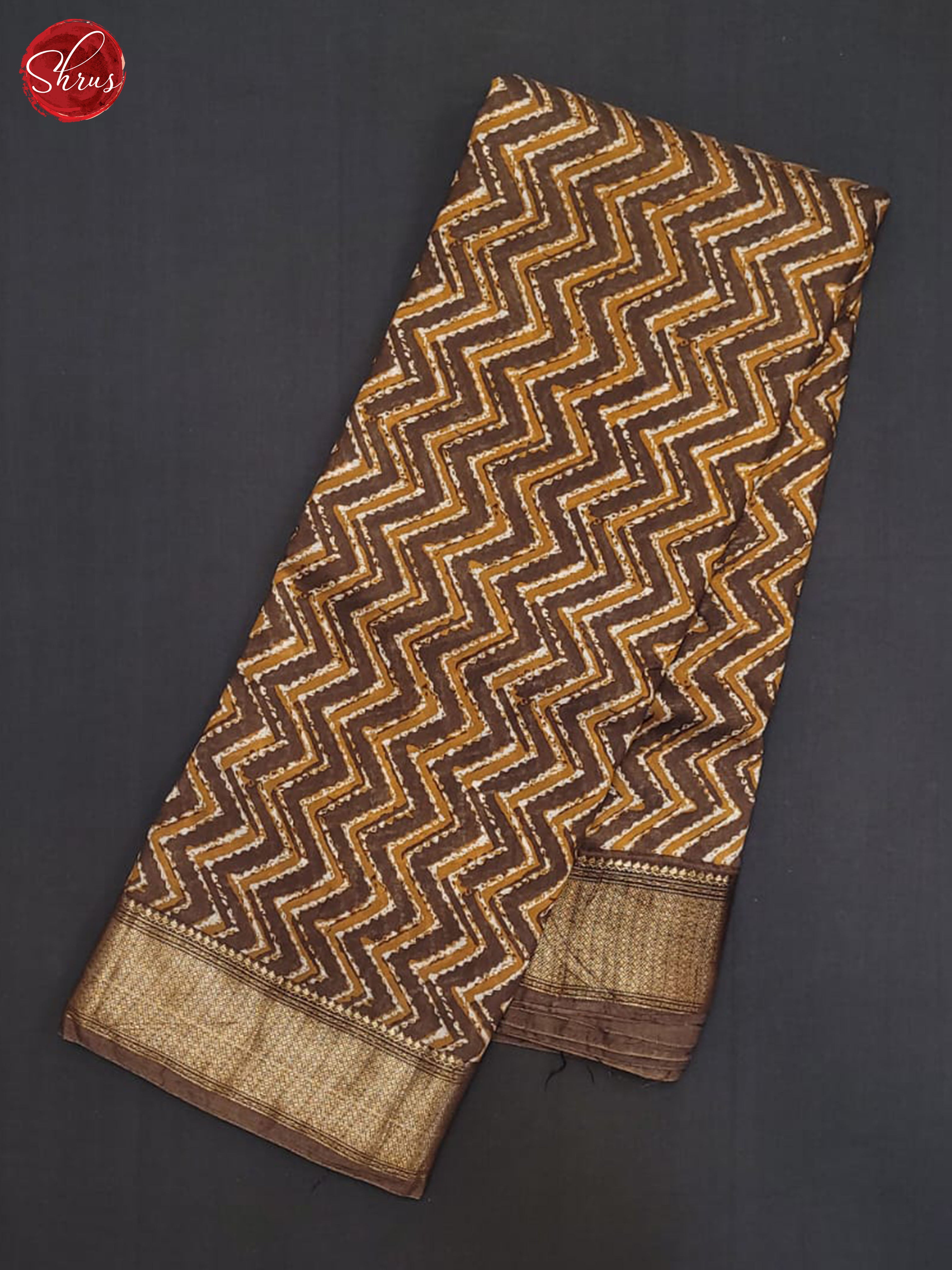 BES28279 - Semi Chanderi Saree - Shop on ShrusEternity.com