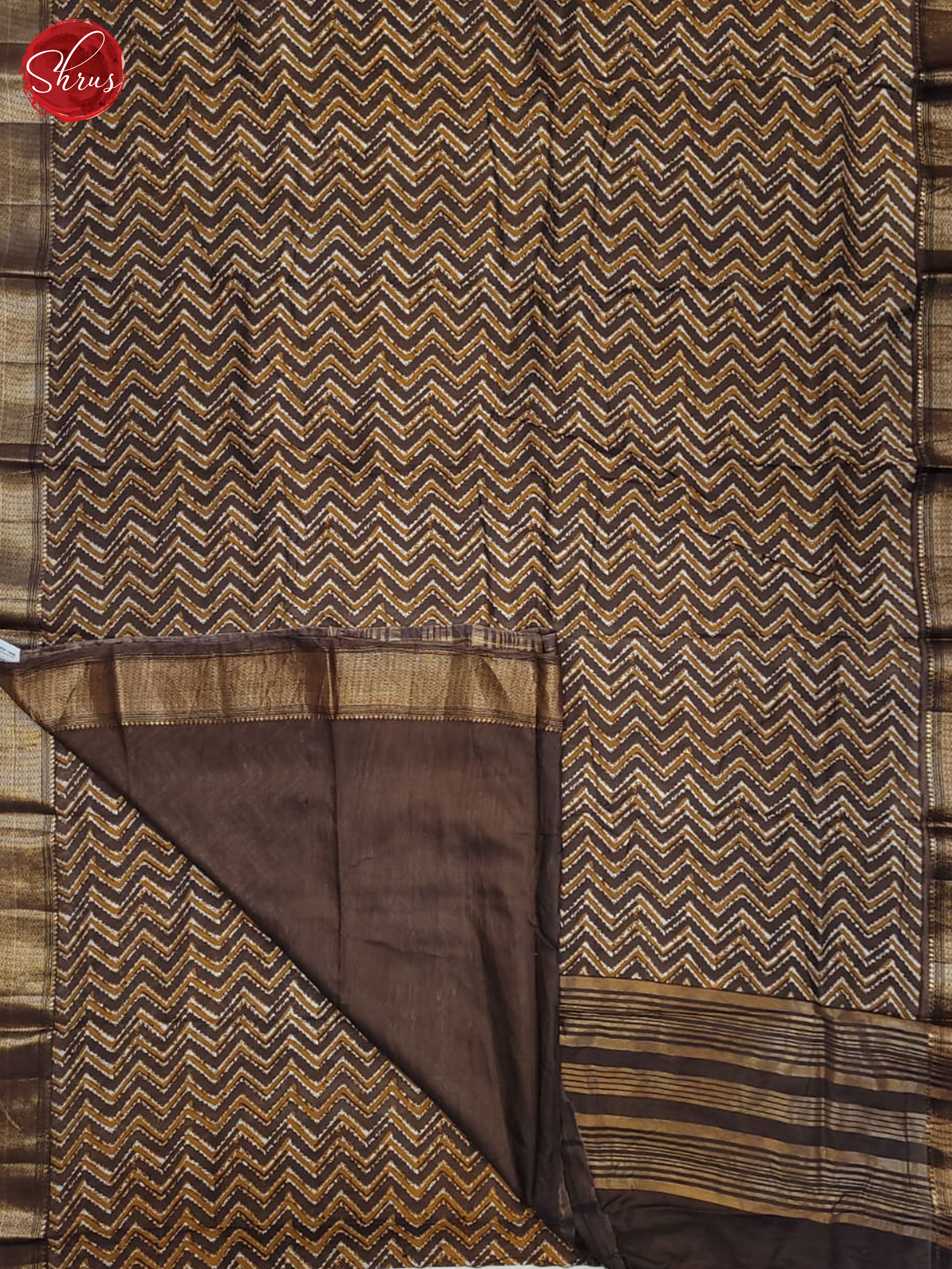 BES28279 - Semi Chanderi Saree - Shop on ShrusEternity.com