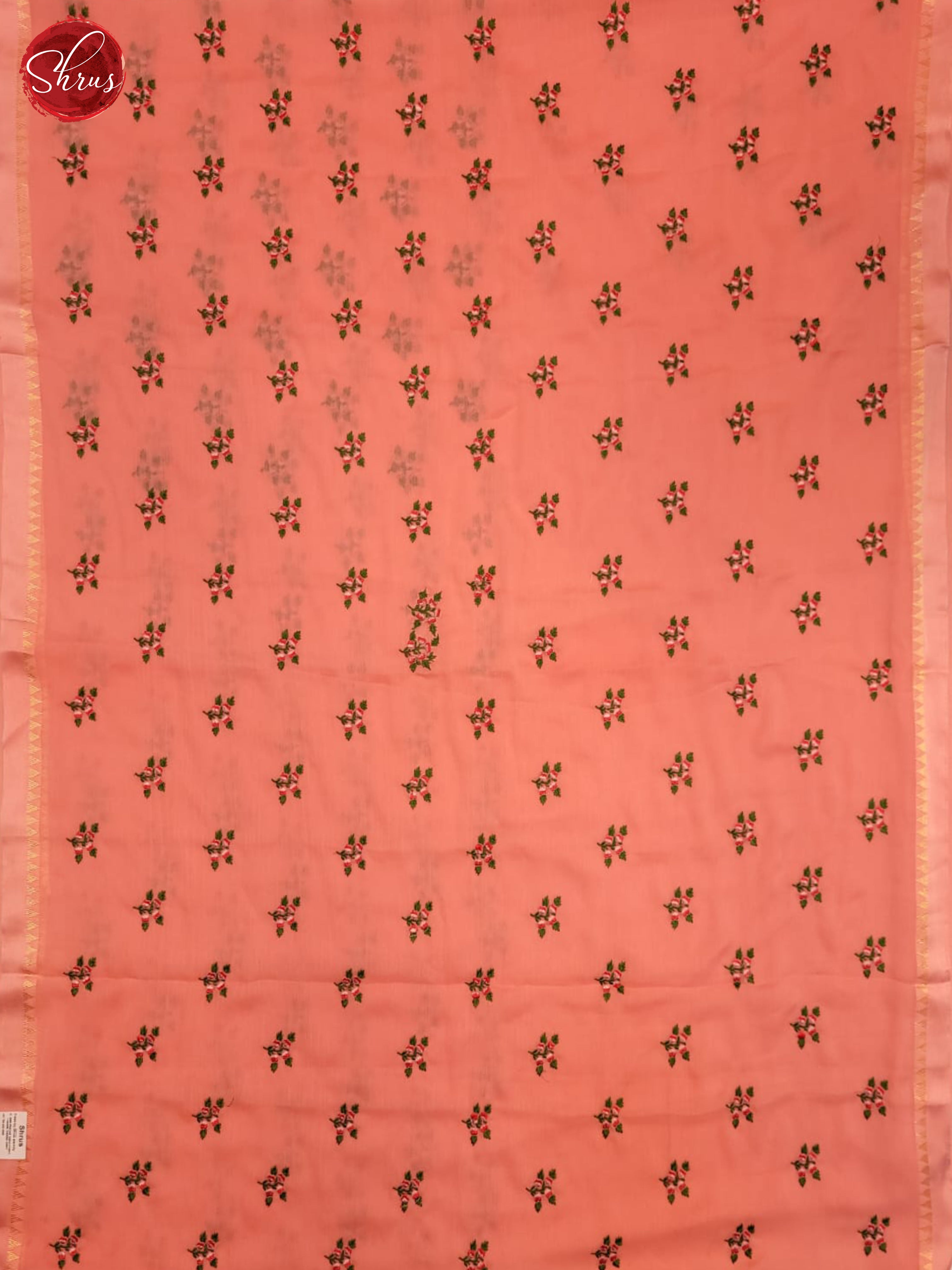 BES28307 - Semi Chiffon EMB Saree - Shop on ShrusEternity.com