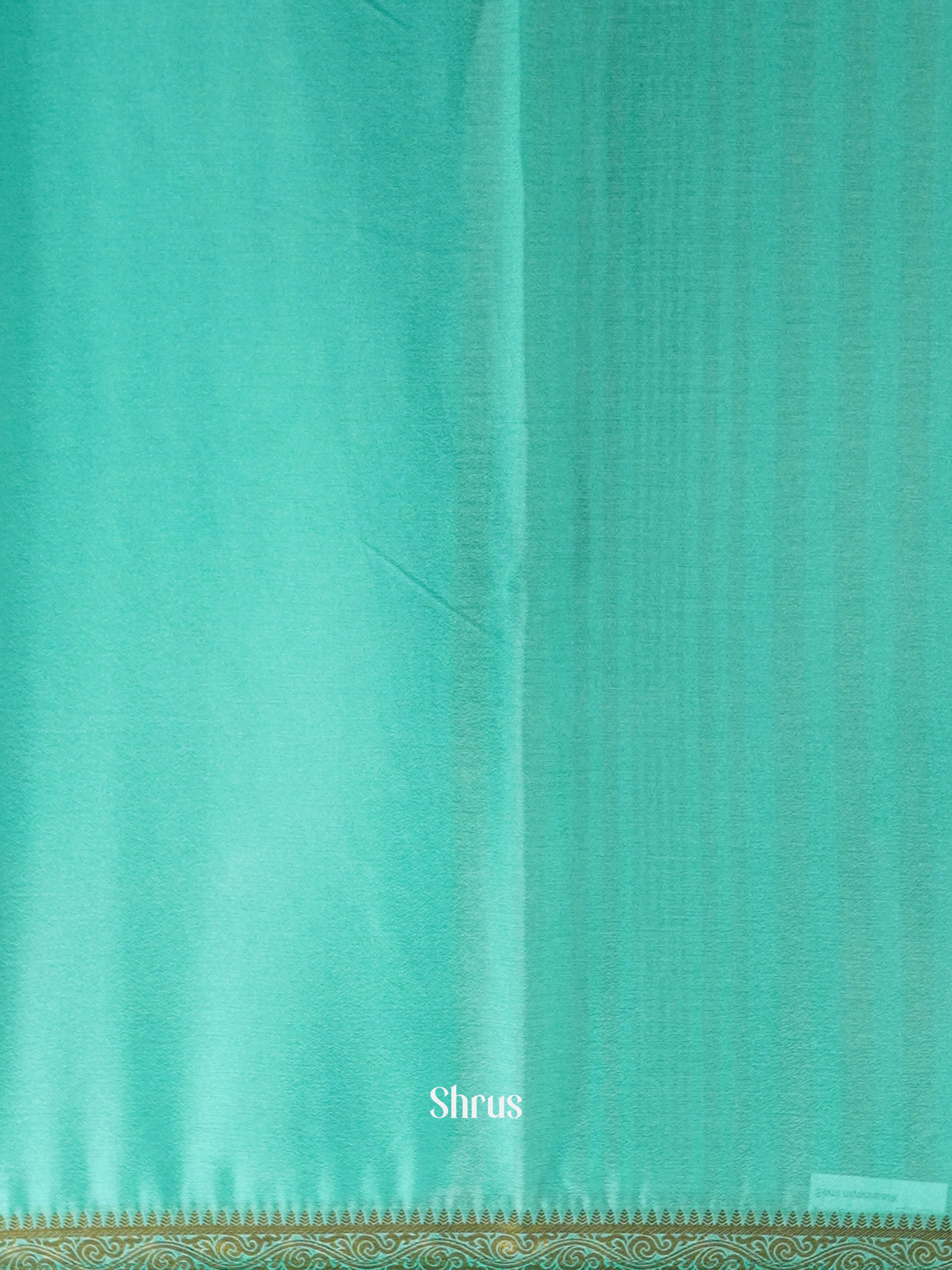 Pastel Green(Single Tone)- Semi Mysore silk - Shop on ShrusEternity.com