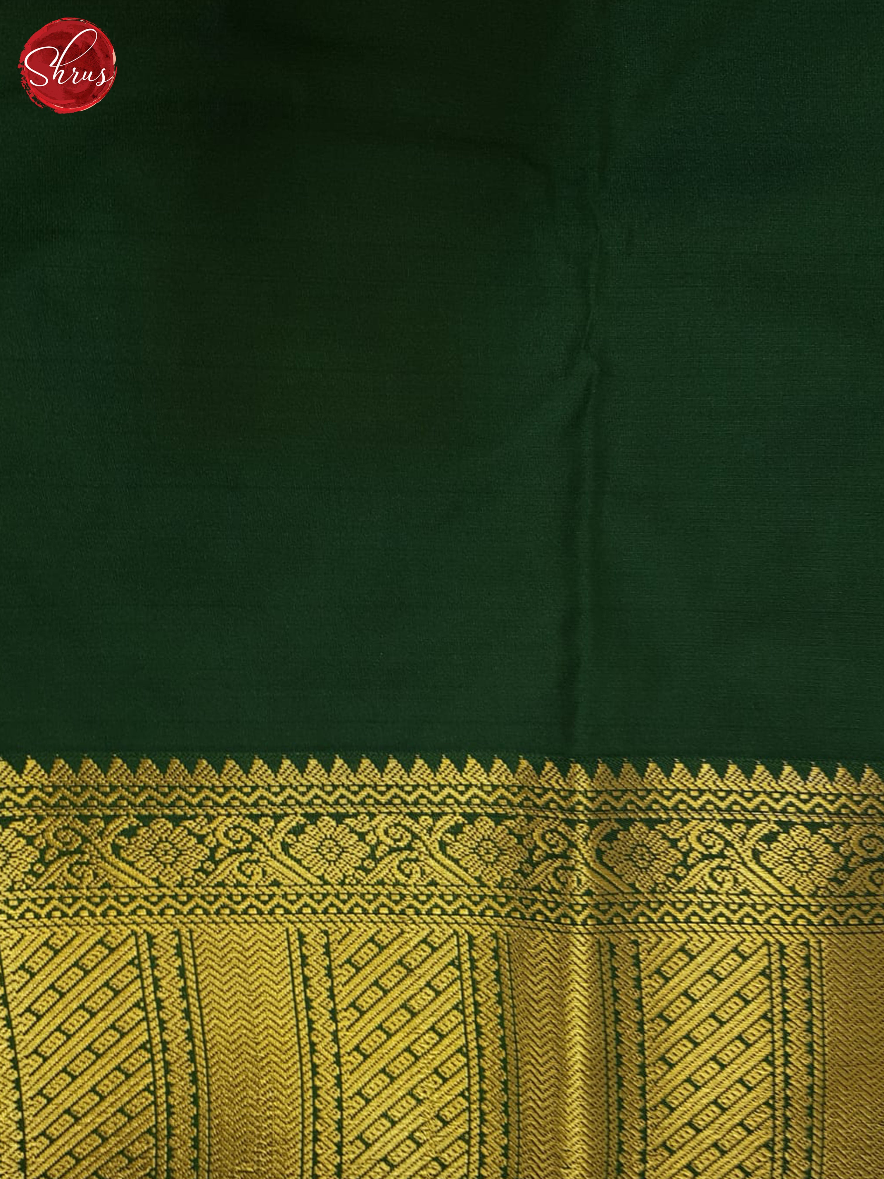 Pink & Green - Semi Kanchipuram Saree - Shop on ShrusEternity.com