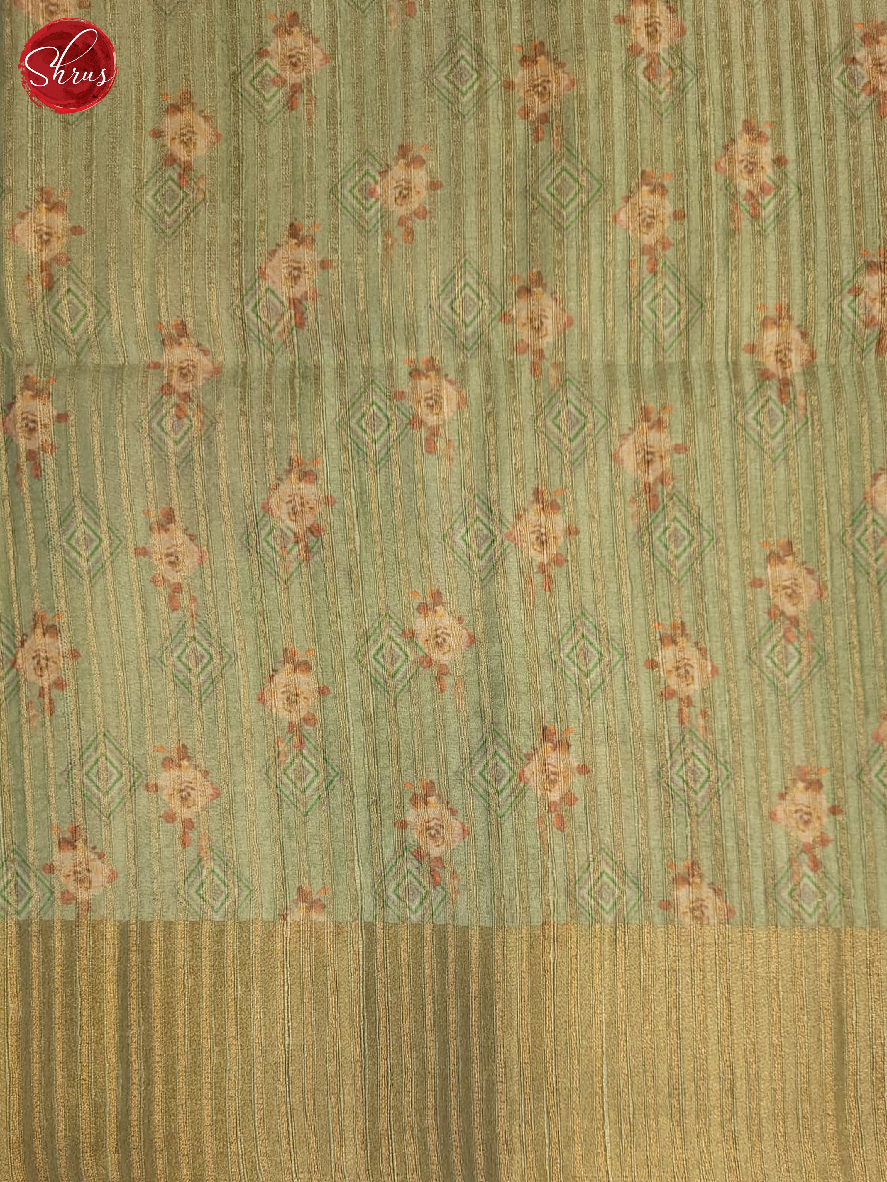 Pastel Green(Single Tone) - Semi Tussar Saree - Shop on ShrusEternity.com