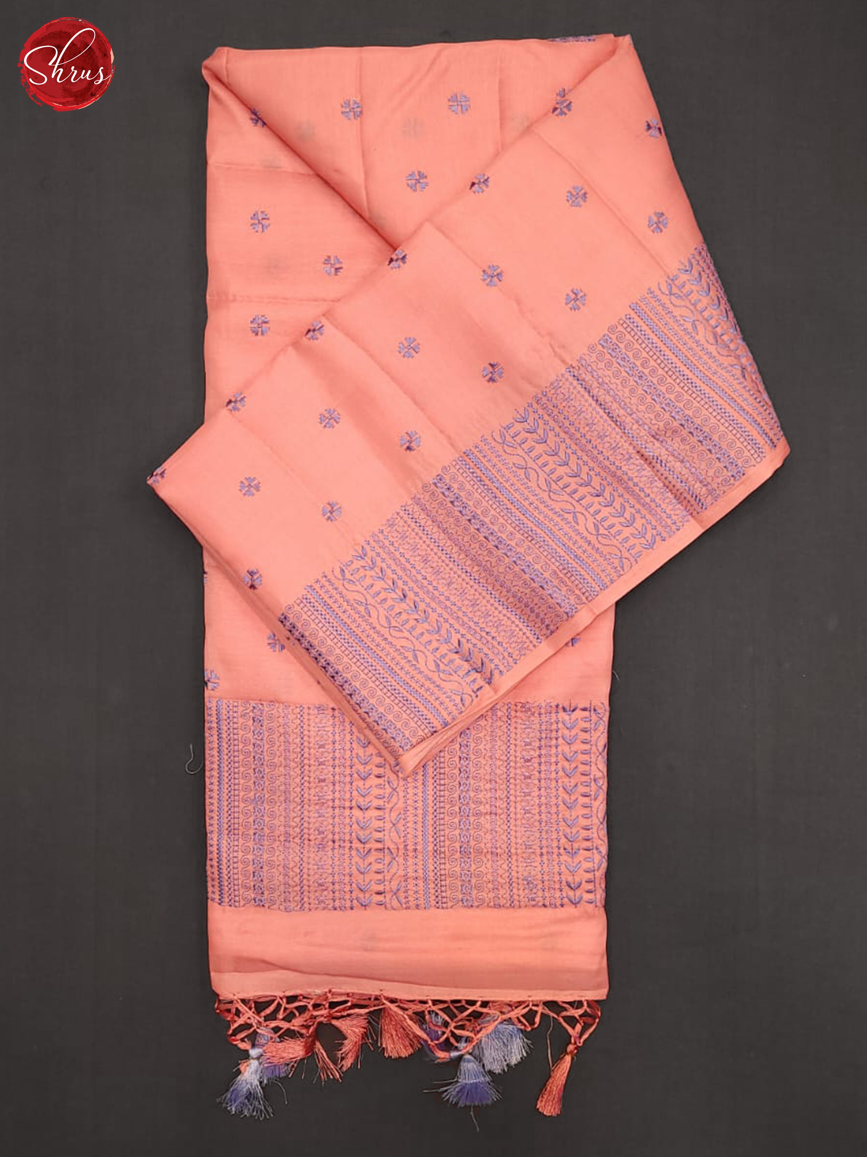 BFS26278 - Semi Crepe Saree - Shop on ShrusEternity.com