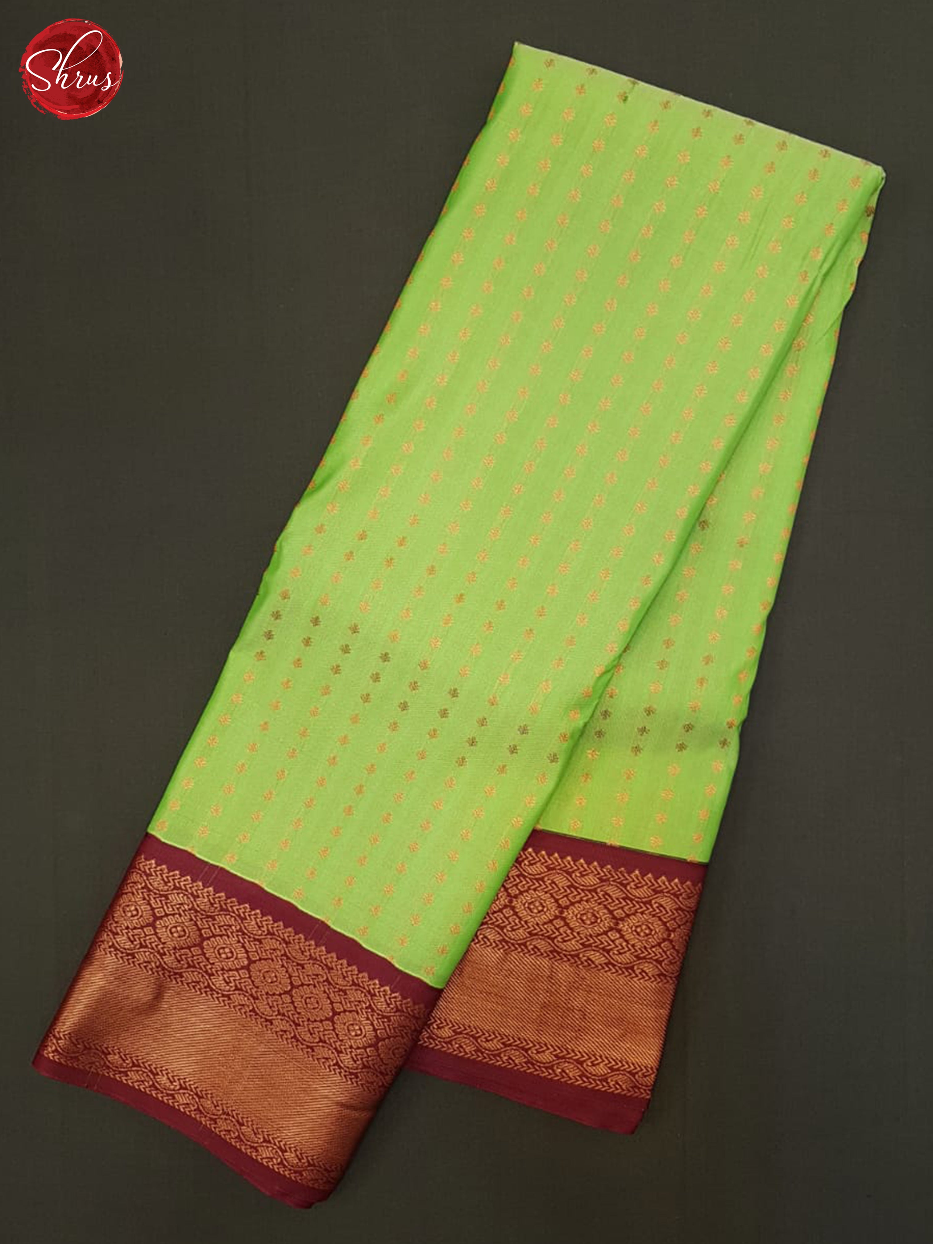 BFS26391 - Semi Kanchipuram Saree - Shop on ShrusEternity.com
