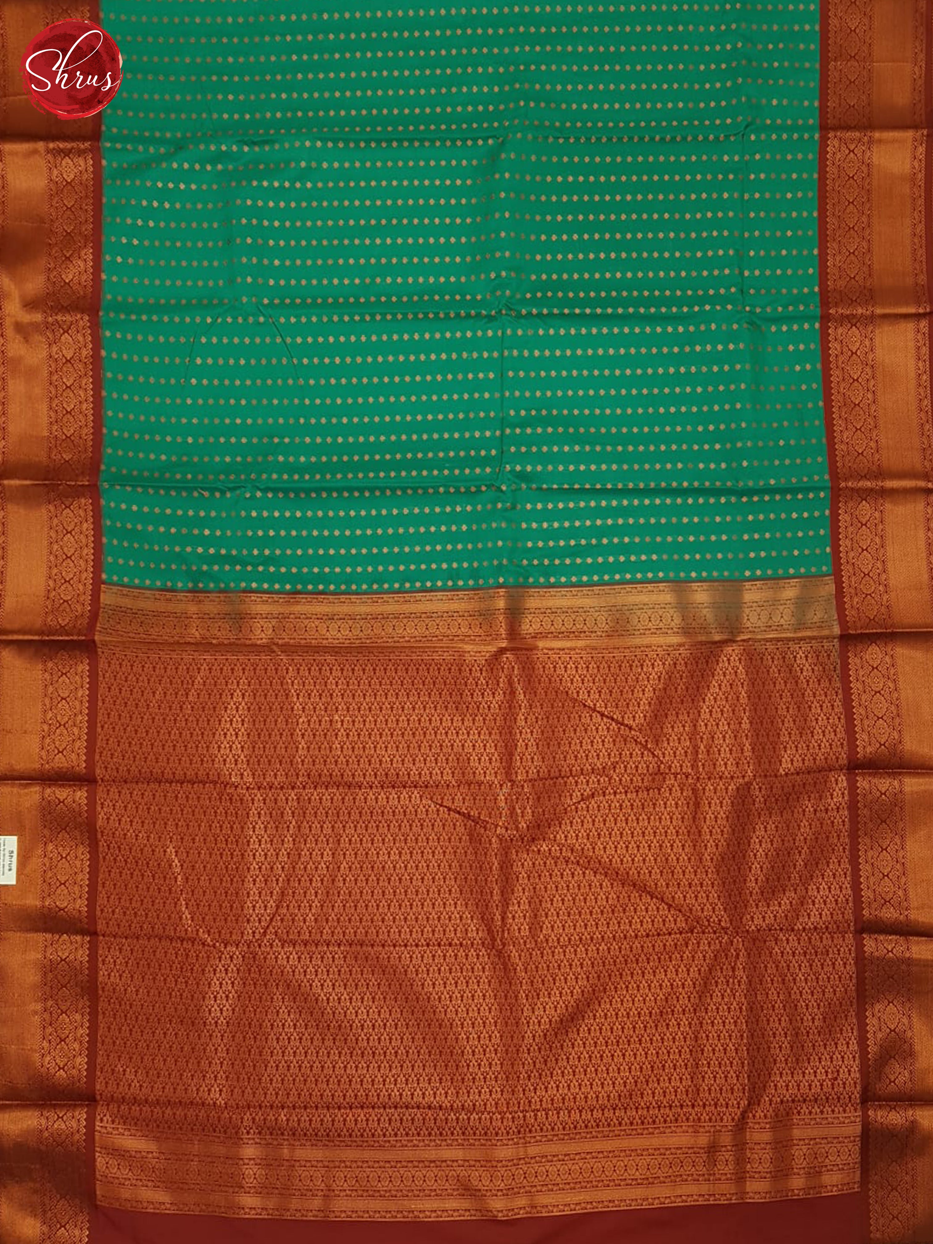 BFS26403 - Semi Kanchipuram Saree - Shop on ShrusEternity.com
