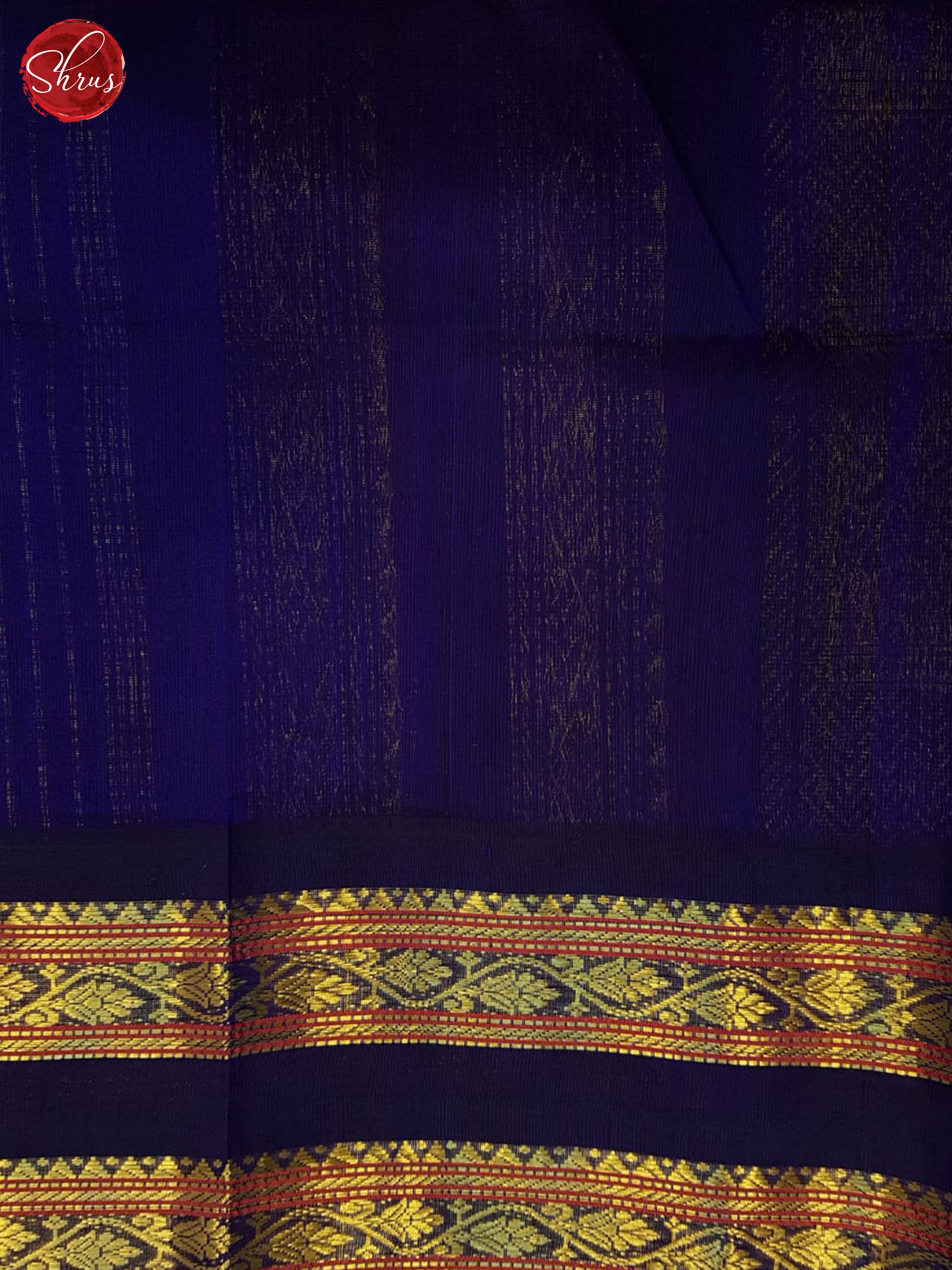 Teal & Blue - Silk Cotton Saree - Shop on ShrusEternity.com