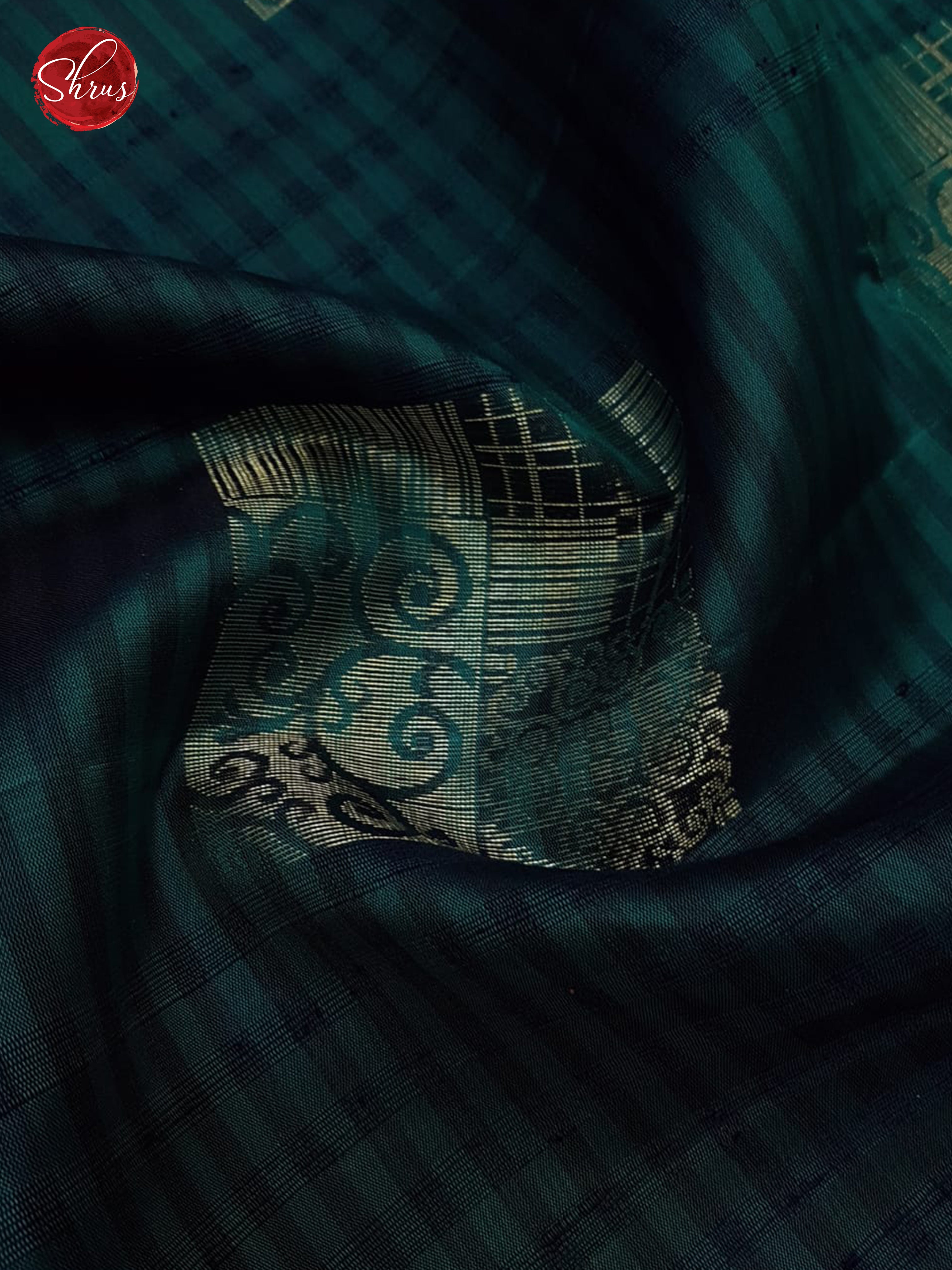 Blue & Maroon- Soft Silk Saree - Shop on ShrusEternity.com