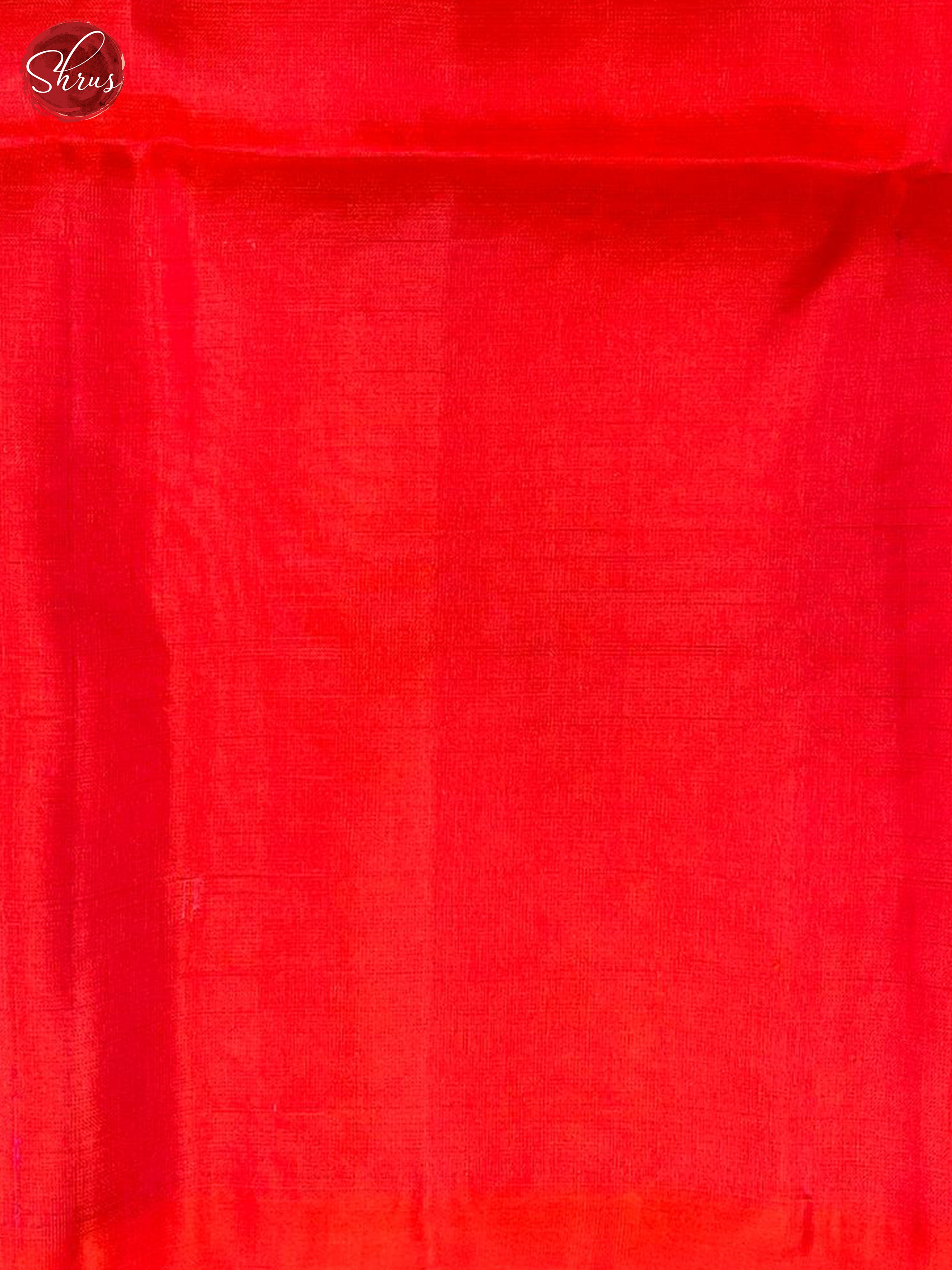 Blue & Red - Soft Silk Halfpure Saree - Shop on ShrusEternity.com