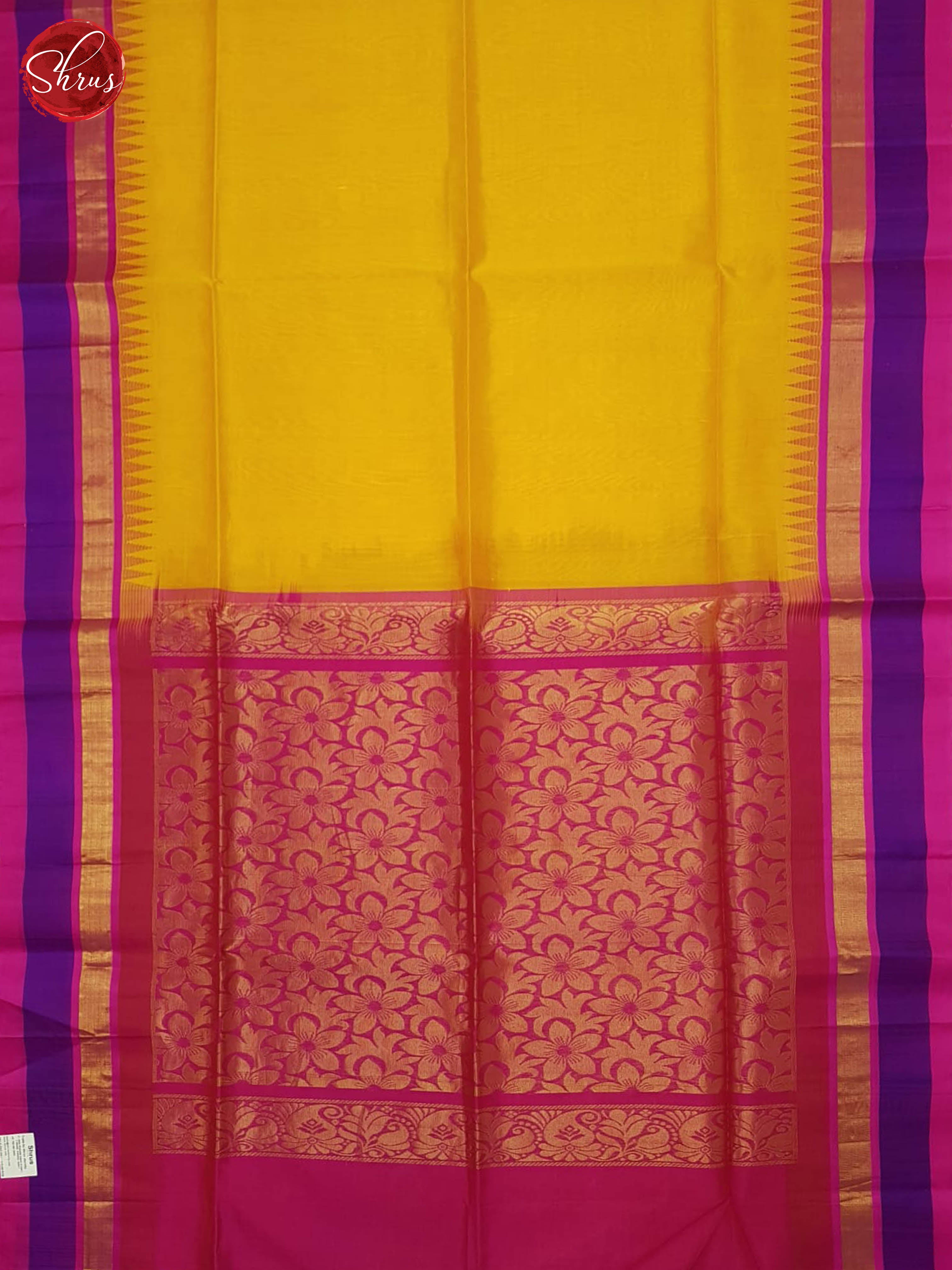 BFS3017 - Silk Cotton Saree - Shop on ShrusEternity.com