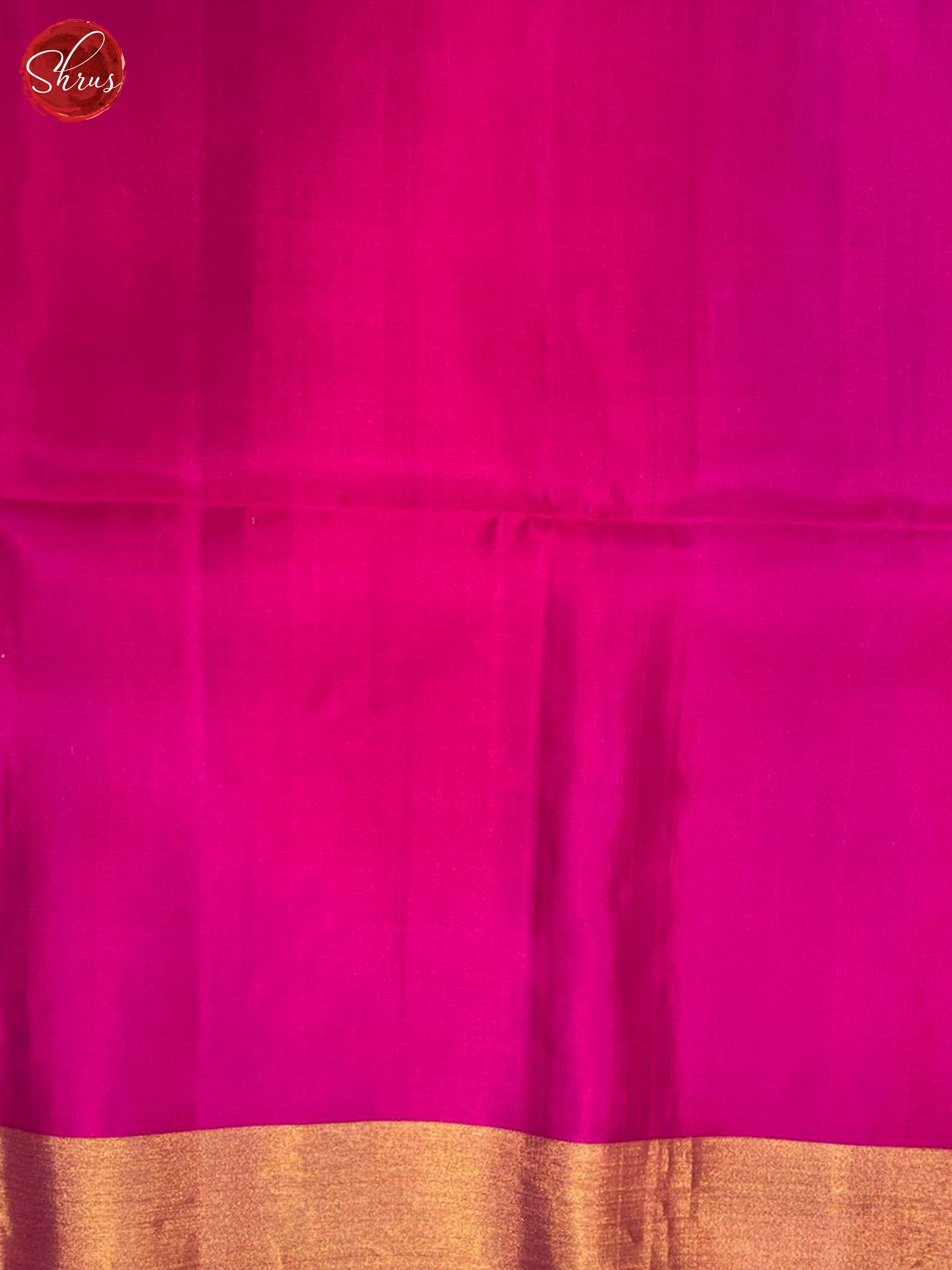 Green & Pink- Soft Silk Saree - Shop on ShrusEternity.com