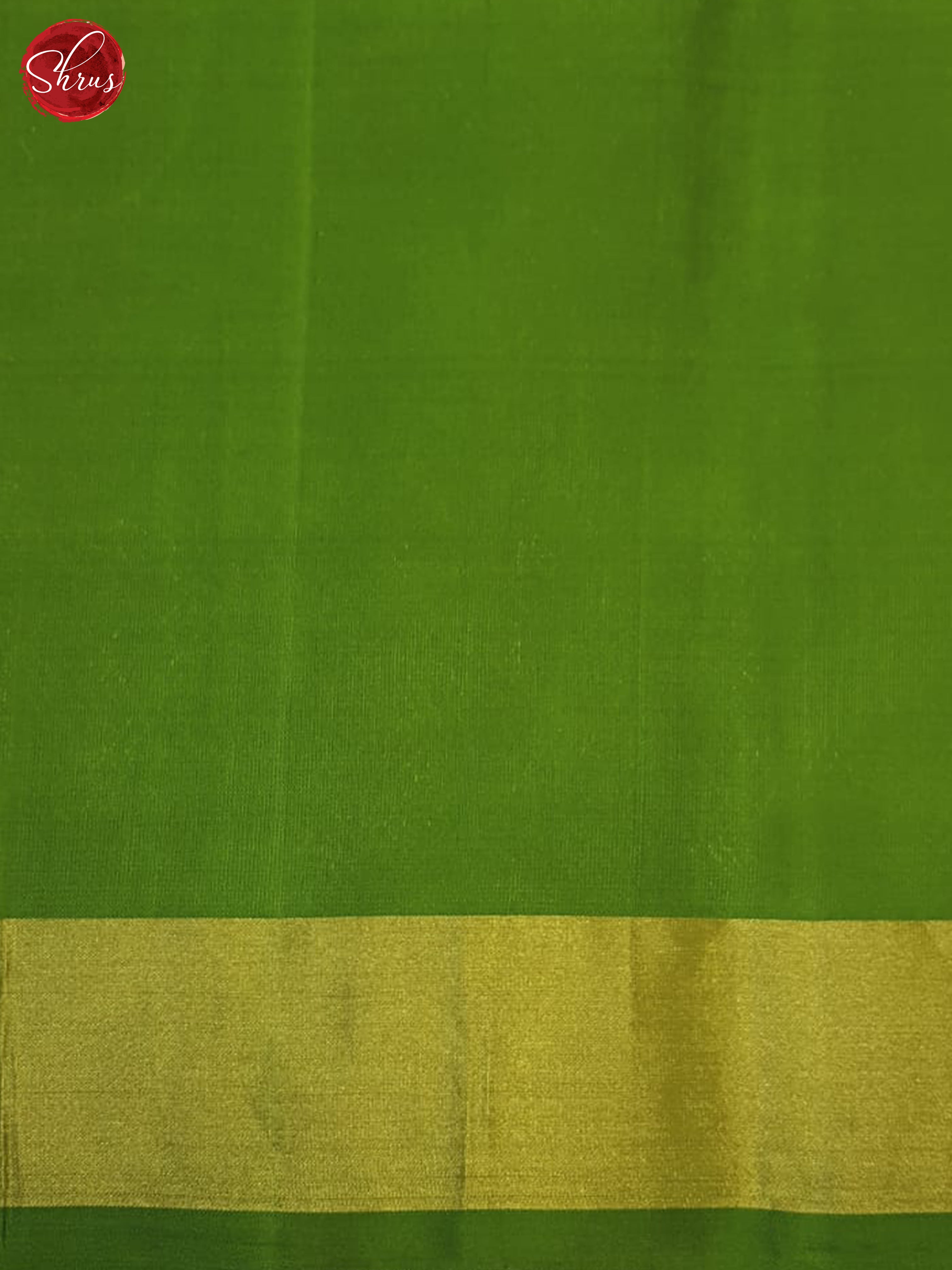 Grey & Green - Soft Silk Saree - Shop on ShrusEternity.com