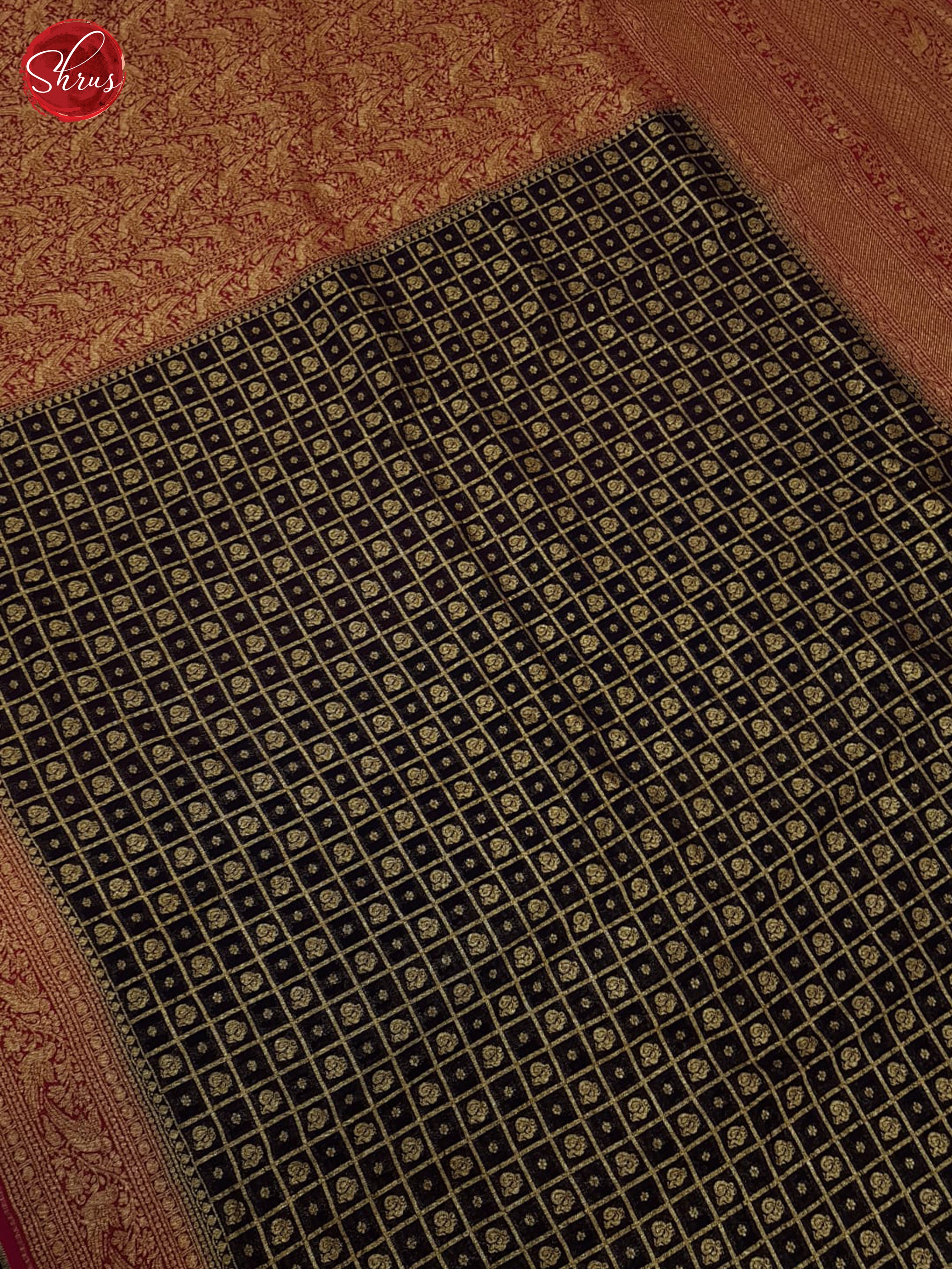 Blue And Pink- Georgette Silk Saree - Shop on ShrusEternity.com