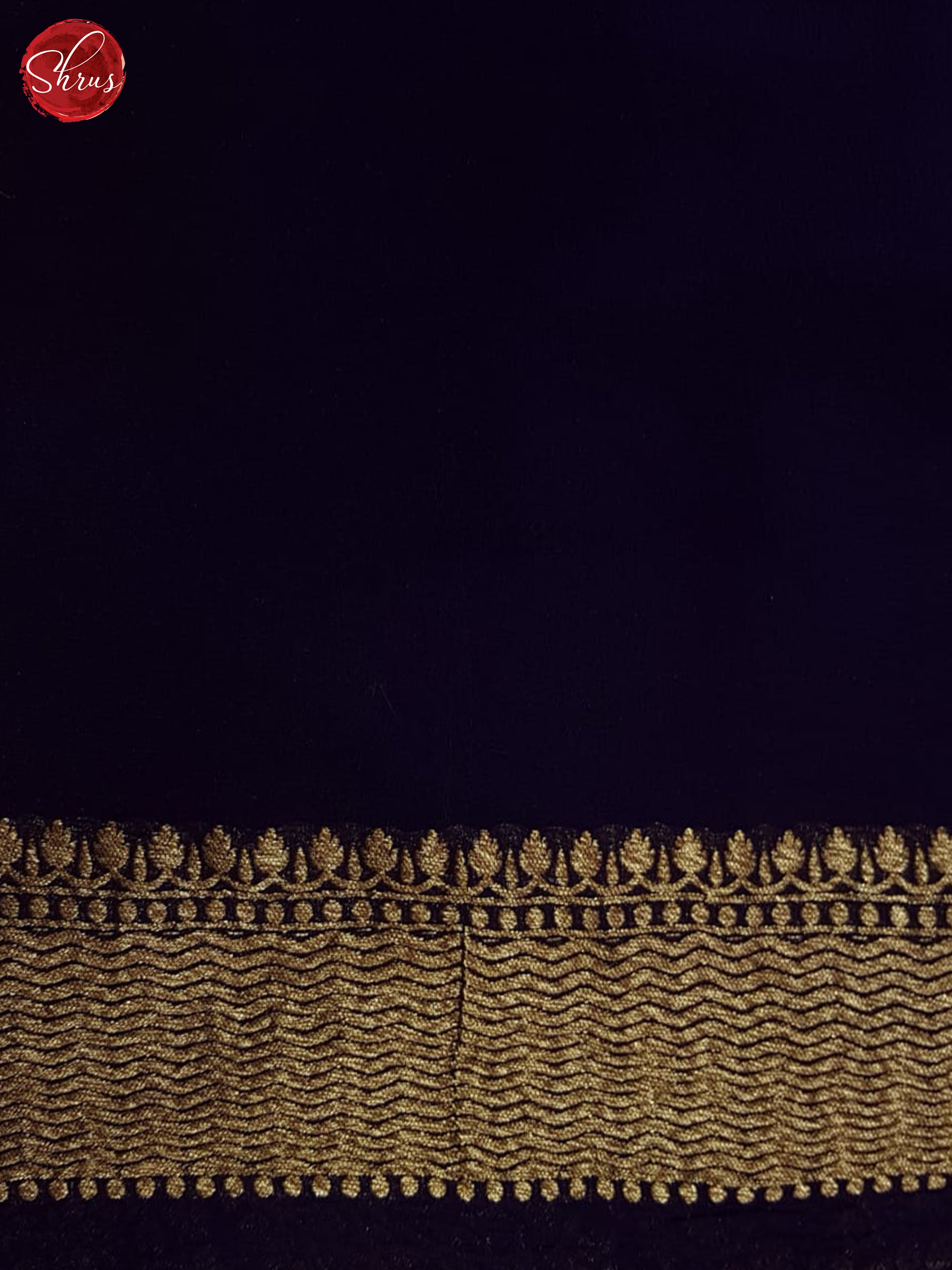 Red And Blue-Georgette Silk Saree - Shop on ShrusEternity.com