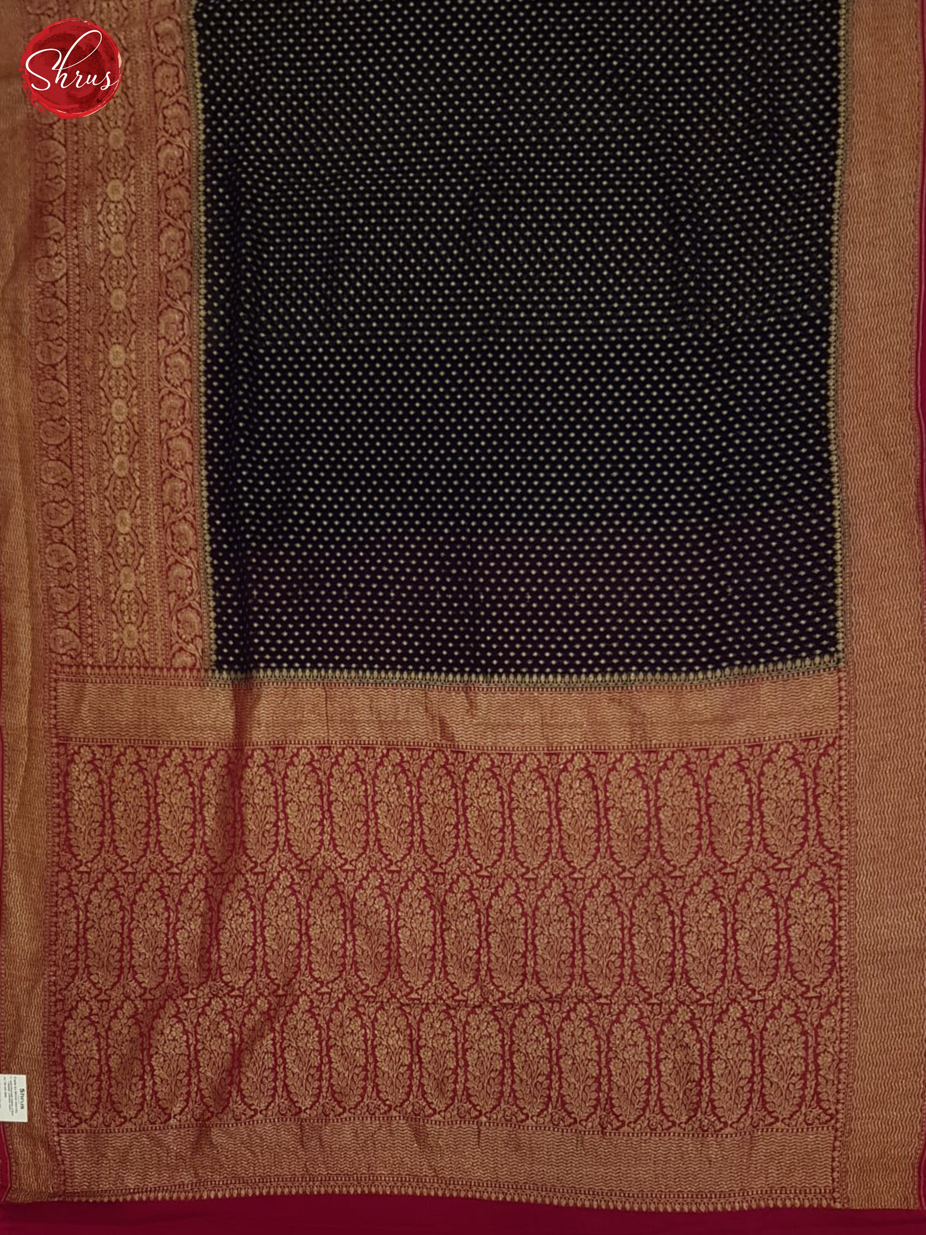 Blue And Pink-Georgette Silk saree - Shop on ShrusEternity.com