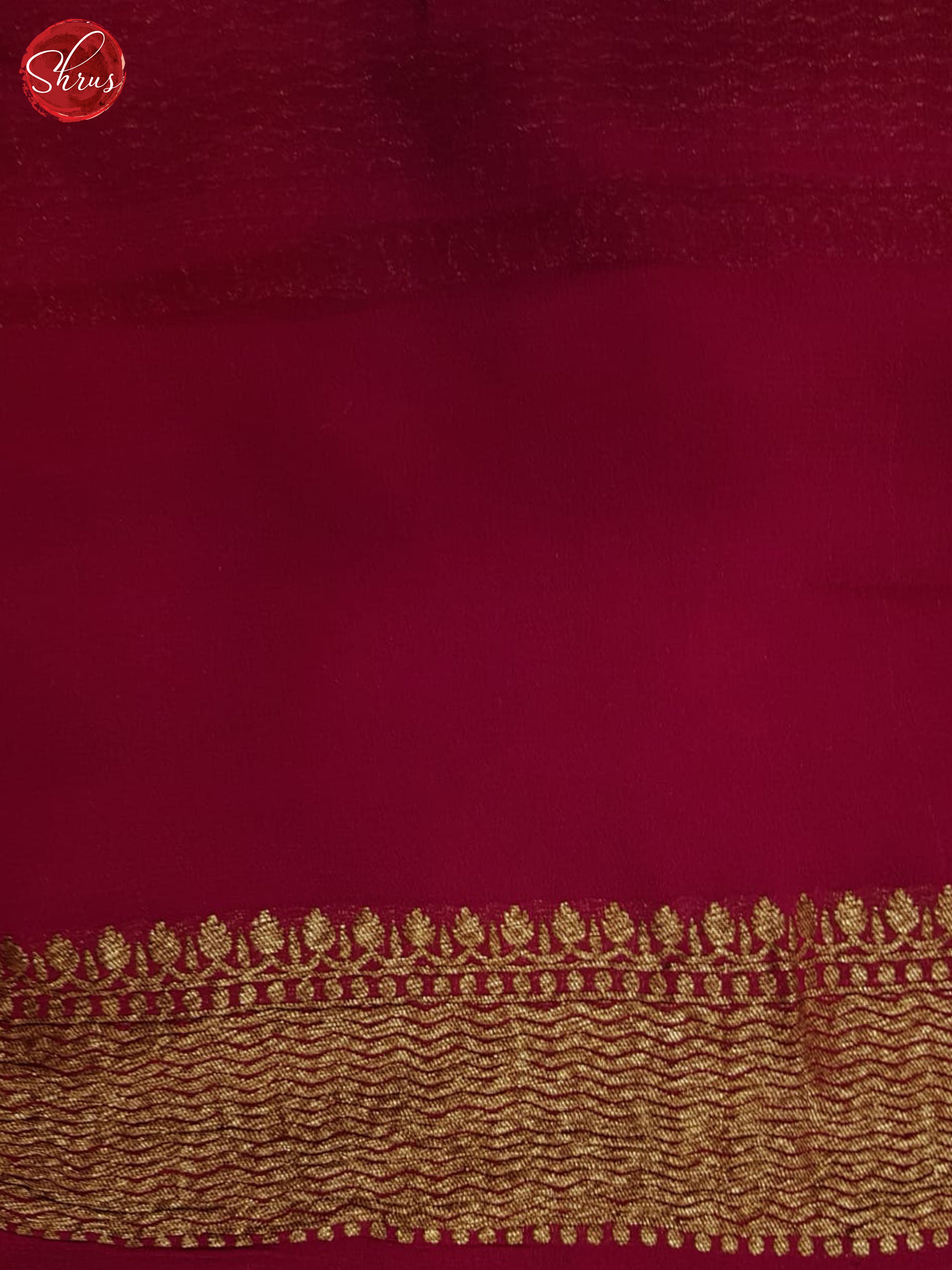 Blue And Pink-Georgette Silk saree - Shop on ShrusEternity.com