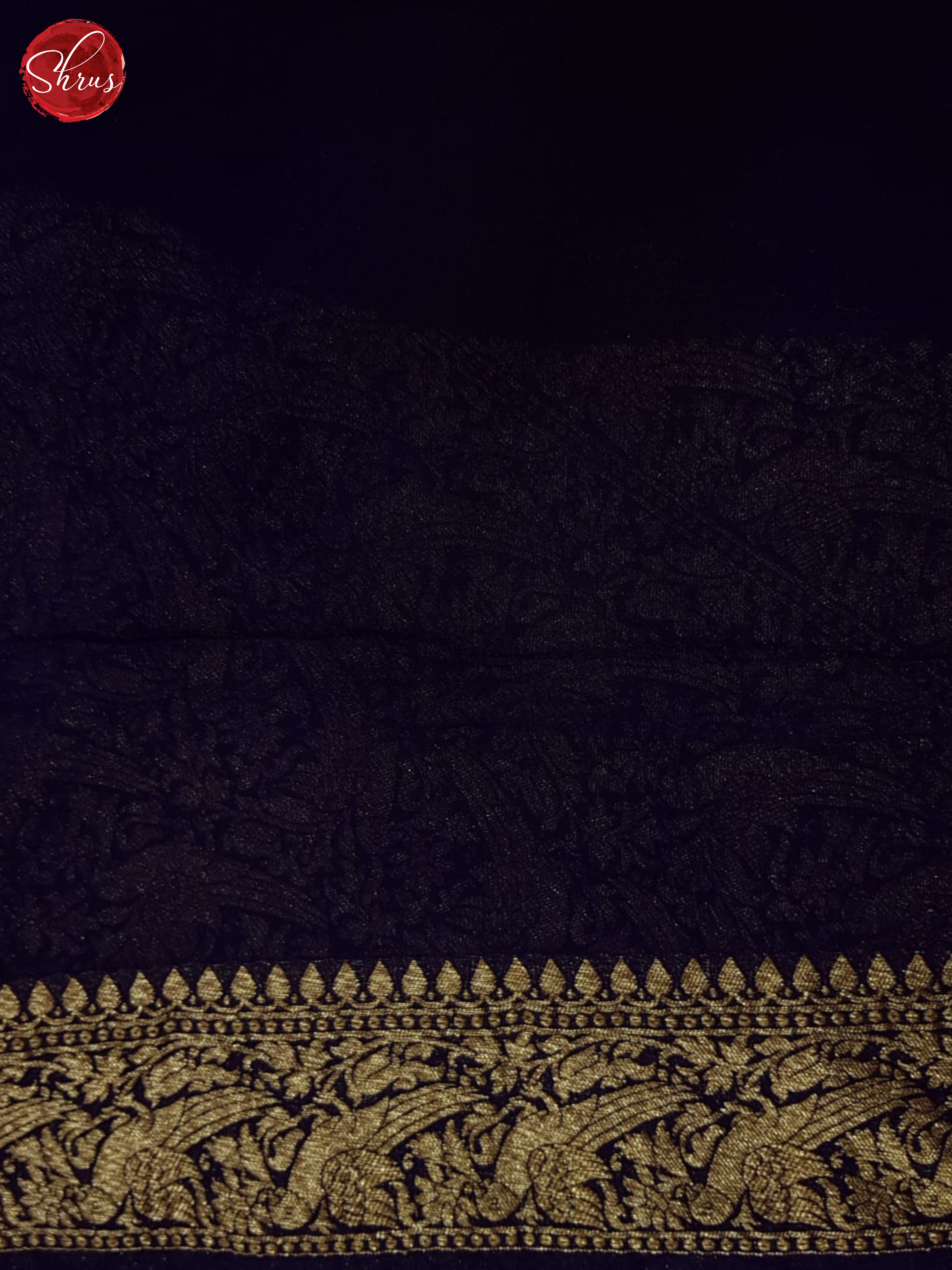 Red And Blue-Georgette Silk Saree - Shop on ShrusEternity.com