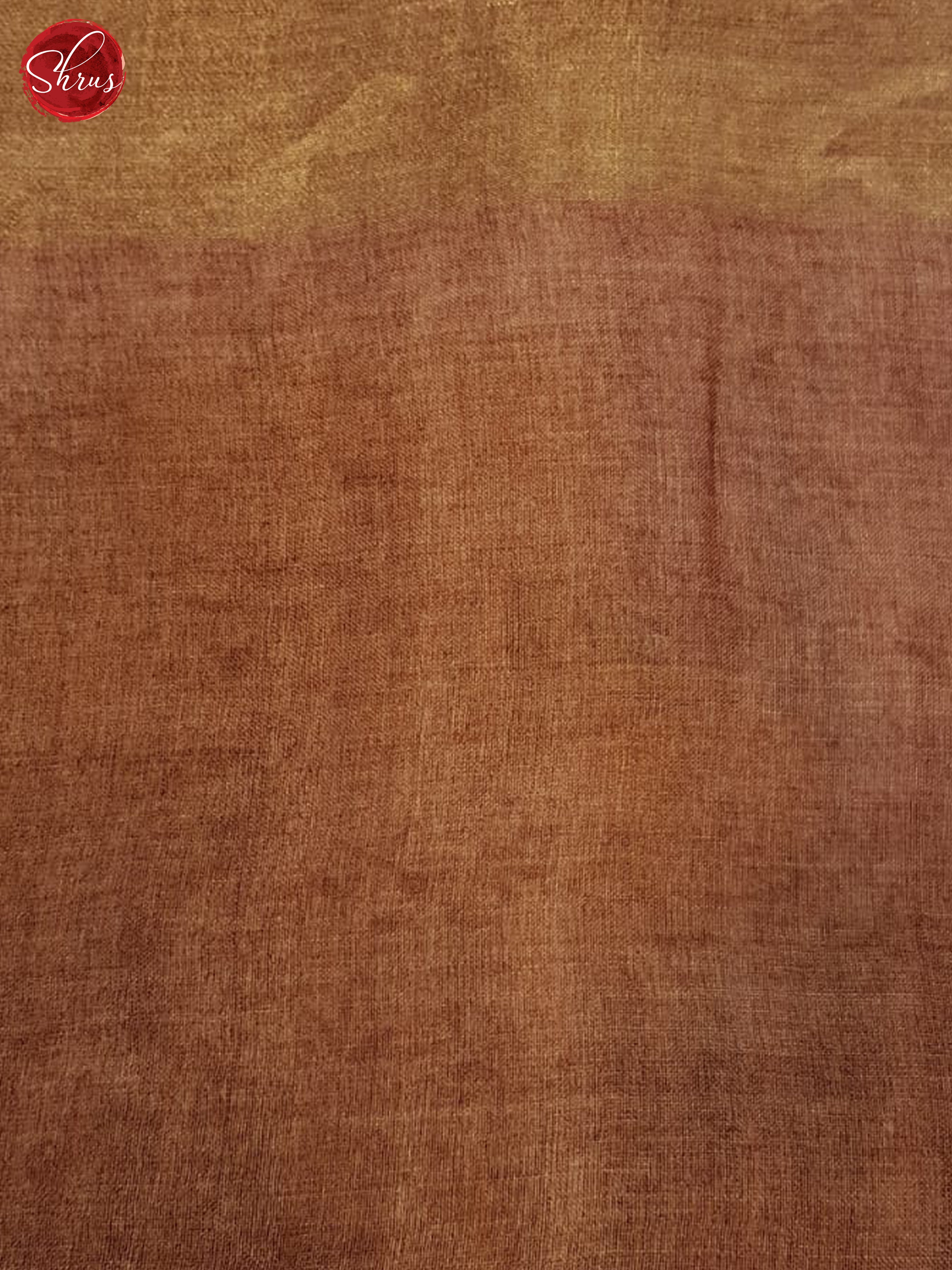 Black & Brown - Tussar Saree - Shop on ShrusEternity.com