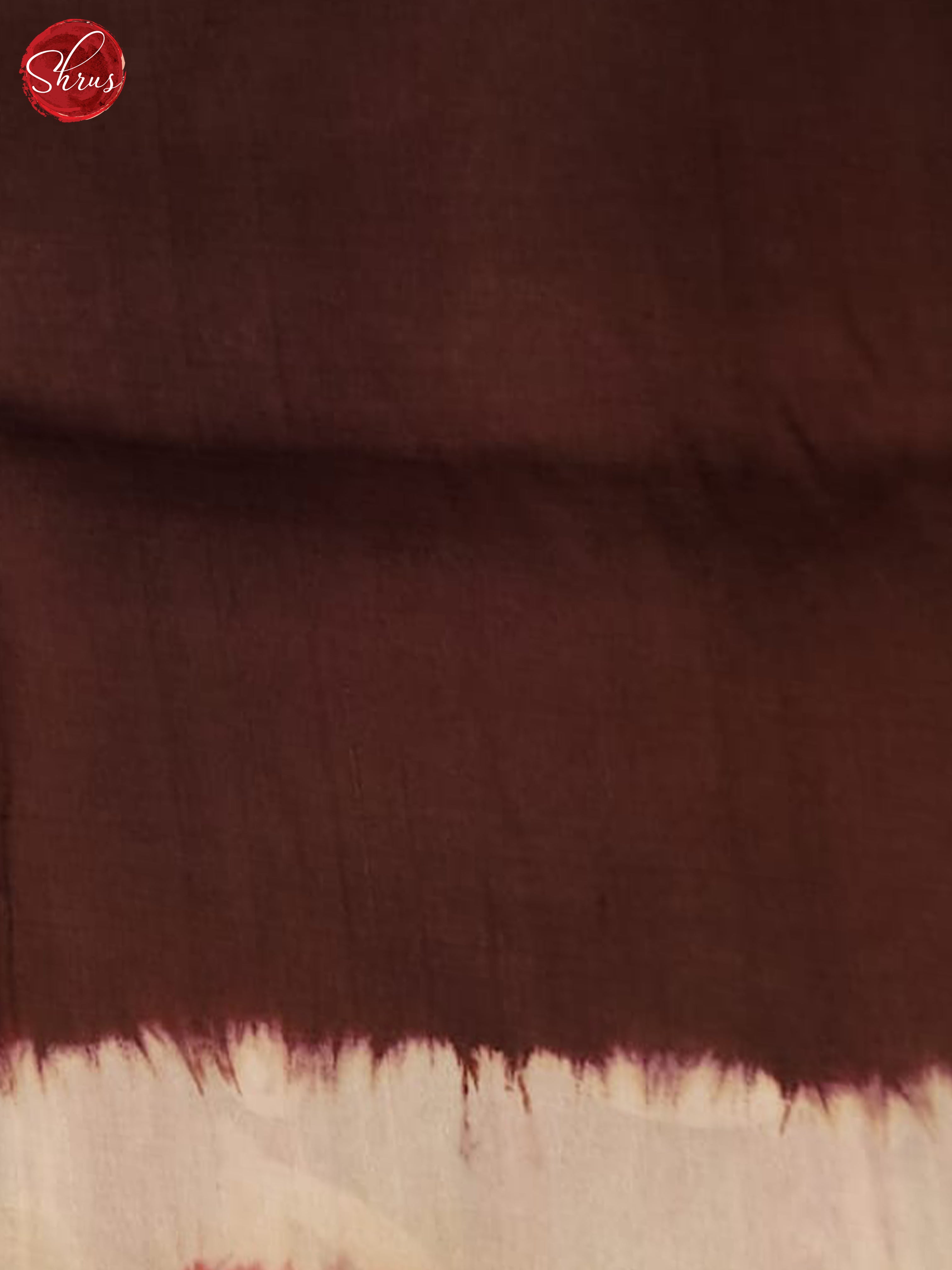 orange and Brown-Murdhidabad silk - Shop on ShrusEternity.com