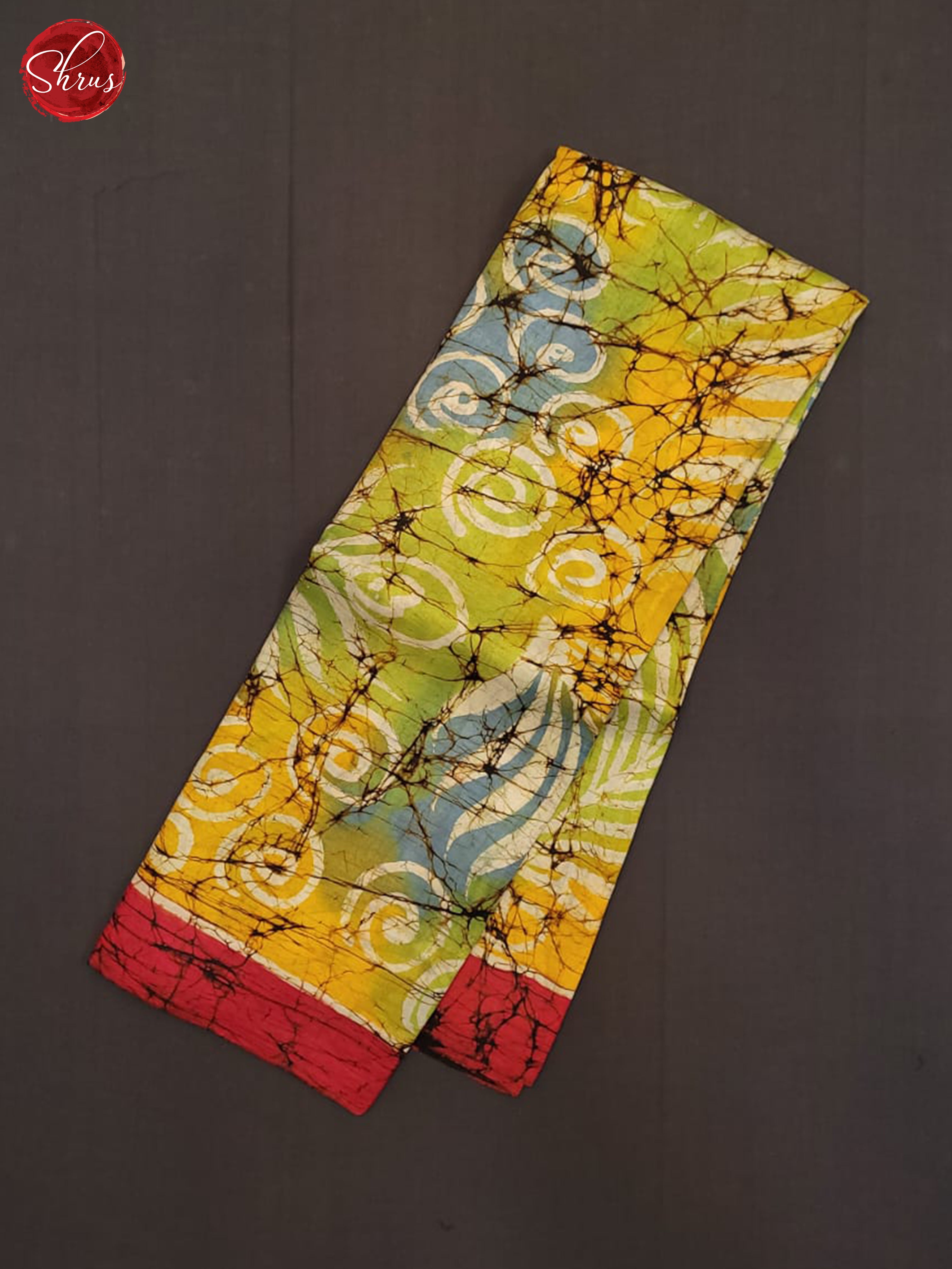 Green and yellow-Murdhidabad Silk - Shop on ShrusEternity.com