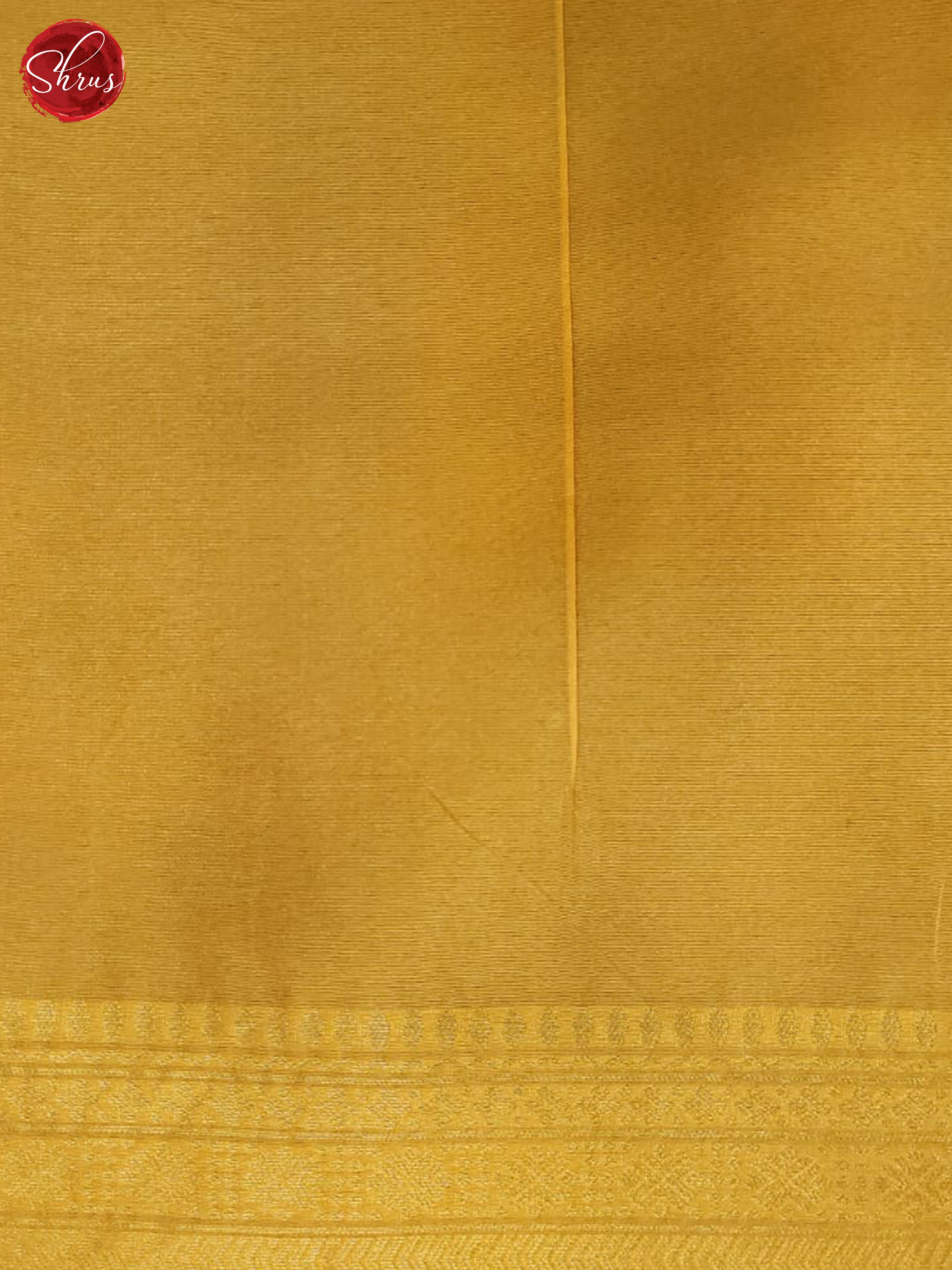 Yellow & Brown - Semi Tussar Saree - Shop on ShrusEternity.com