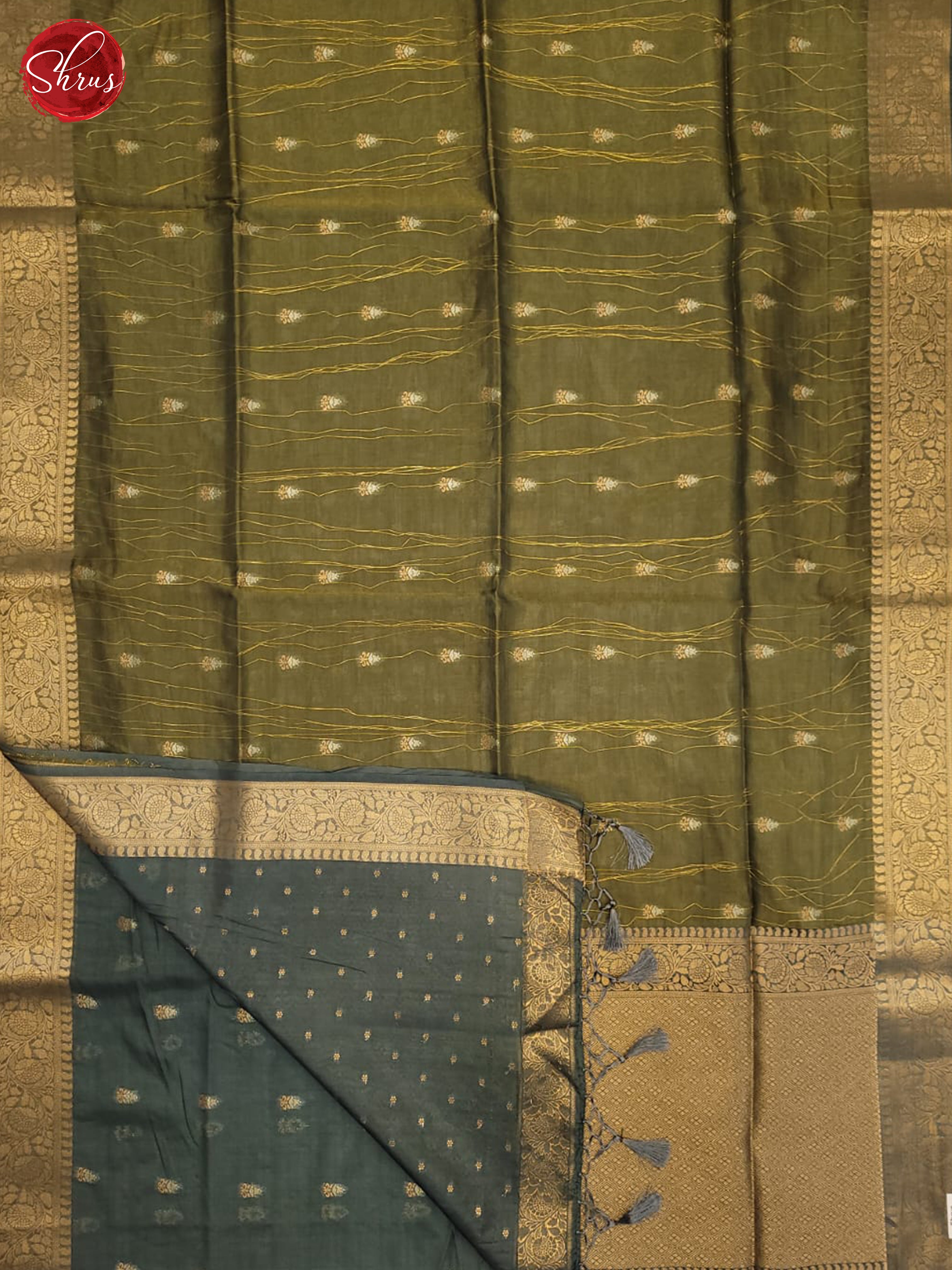 BGS05013 - Semi Tissue Saree - Shop on ShrusEternity.com