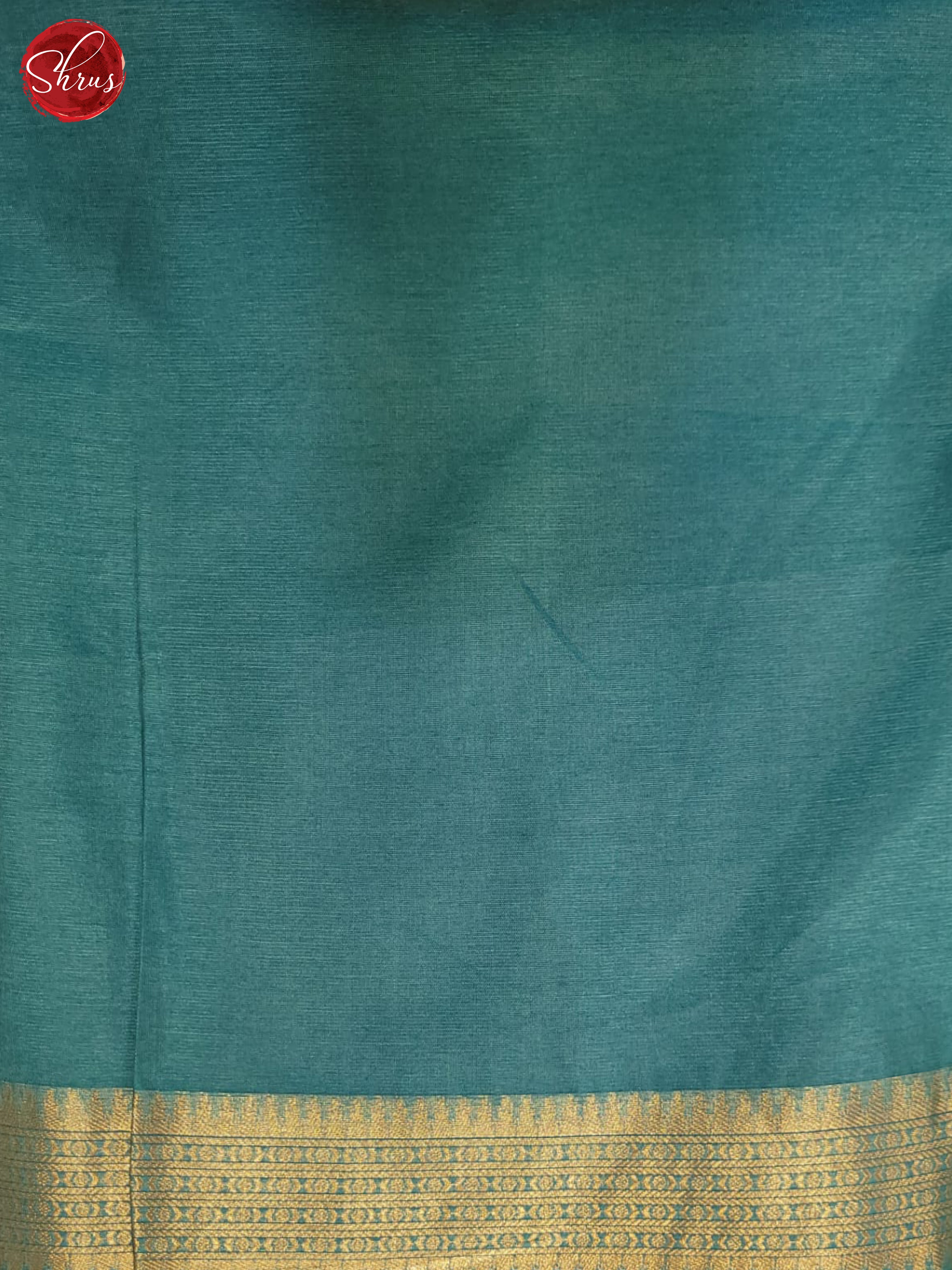 Yellow & Blue- Semi Tussar Saree - Shop on ShrusEternity.com