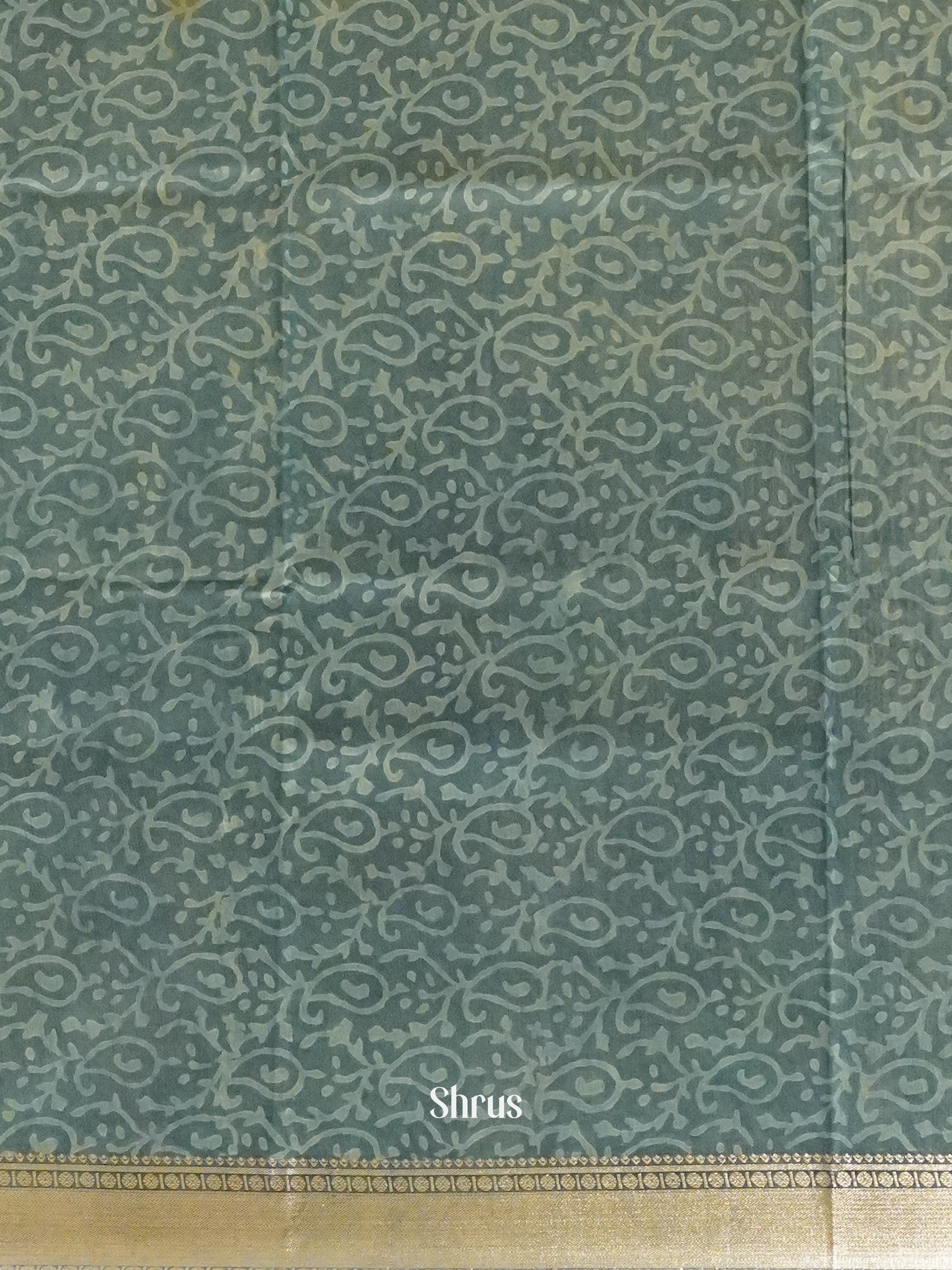 BGS13080 - Semi Chanderi Saree - Shop on ShrusEternity.com