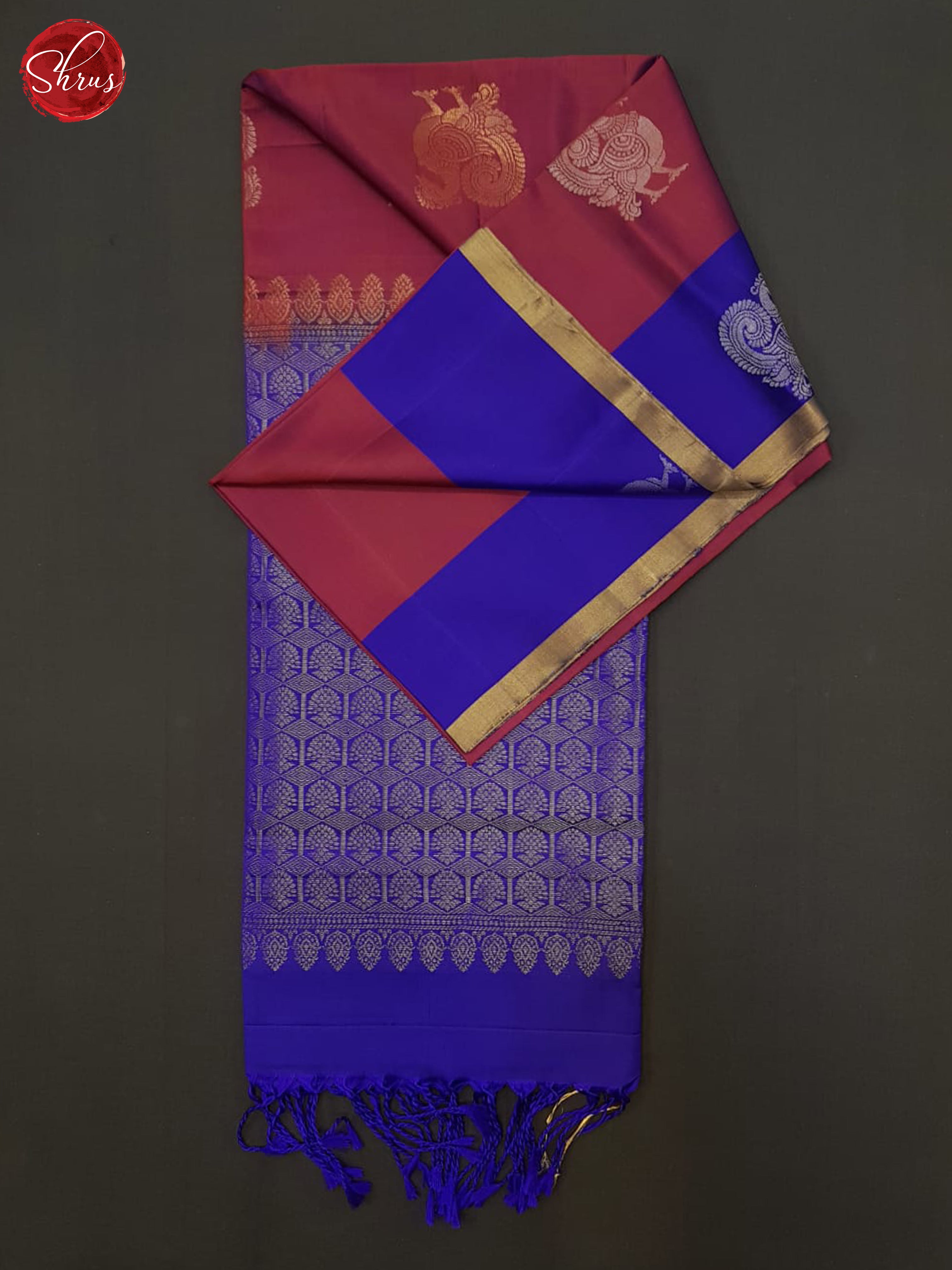 BGS14188 - Soft Silk Saree - Shop on ShrusEternity.com