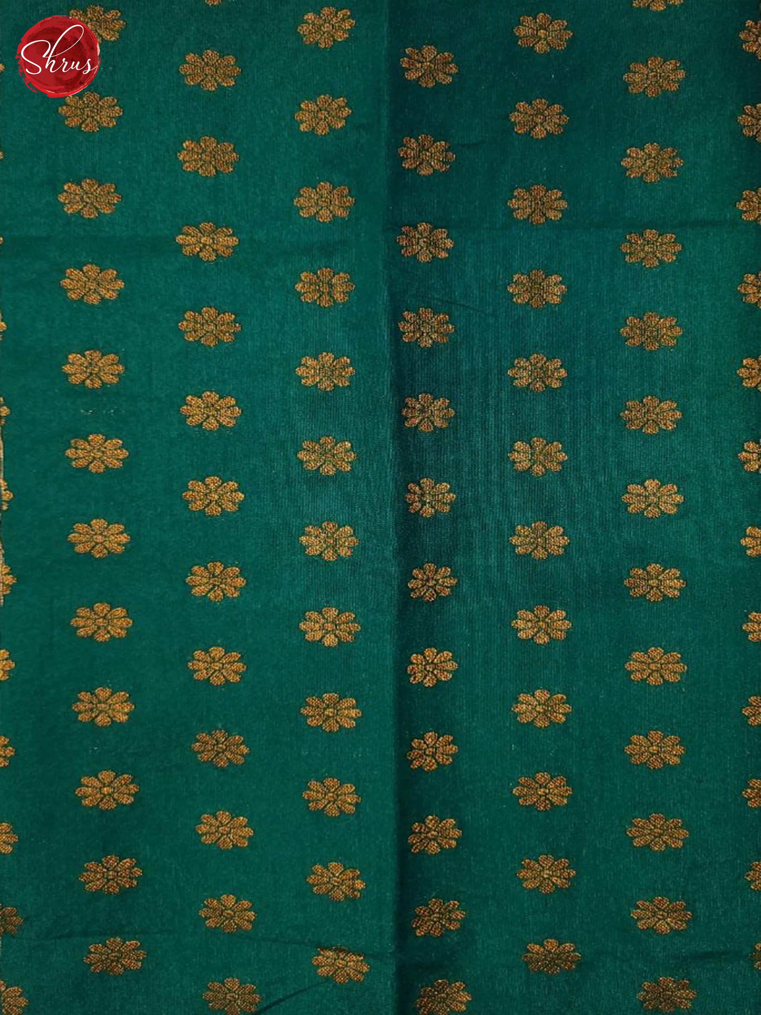 Peacock Blue(Single Tone) - Semi organza Saree - Shop on ShrusEternity.com