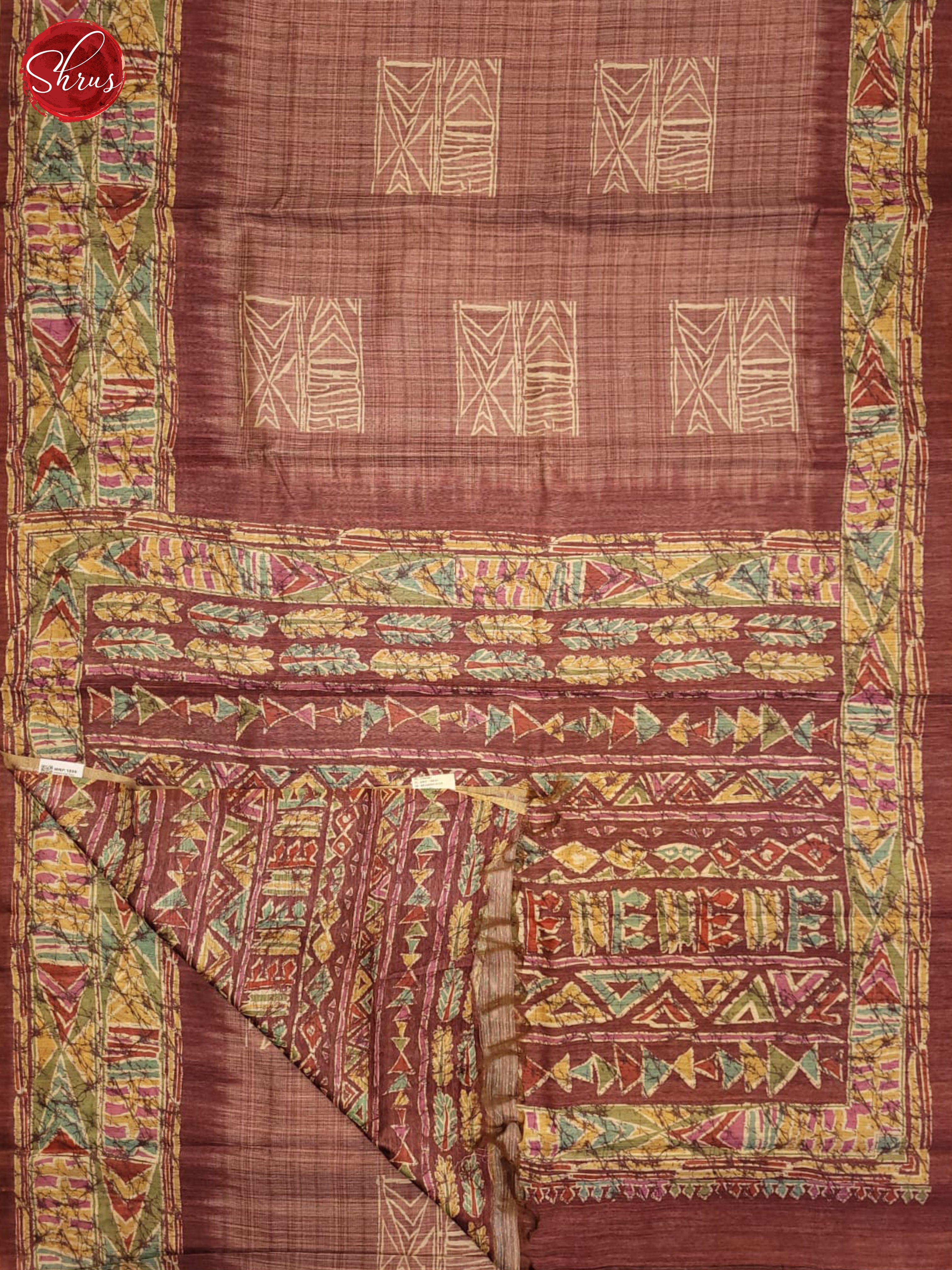 Onion Pink - Semi Gicha Saree - Shop on ShrusEternity.com