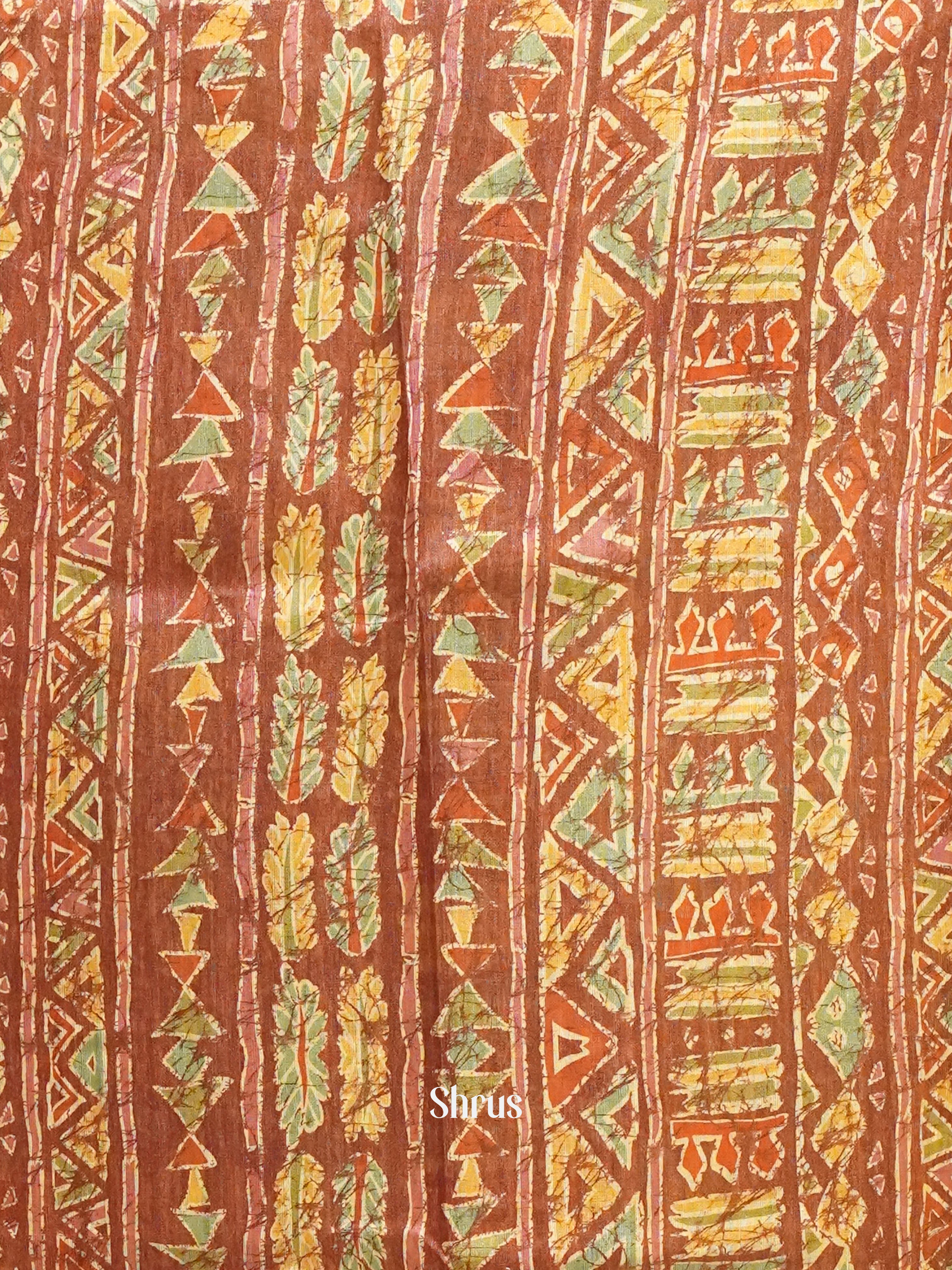 Onion Pink - Semi Gicha Saree - Shop on ShrusEternity.com